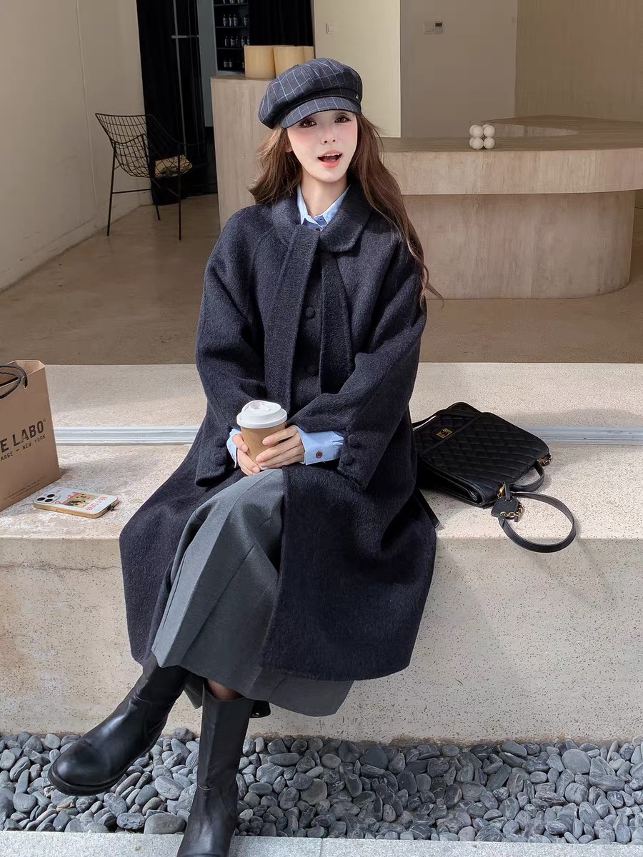 CHANEL高仿羊毛呢大衣 經典氣質長版外套秋冬必備款｜歐美奢侈品精品推薦