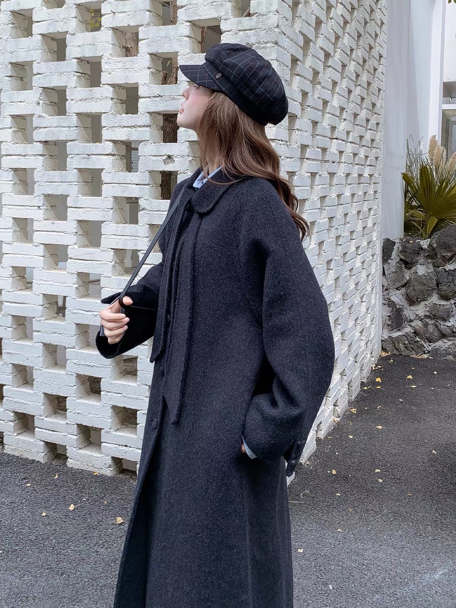 CHANEL高仿羊毛呢大衣 經典氣質長版外套秋冬必備款｜歐美奢侈品精品推薦