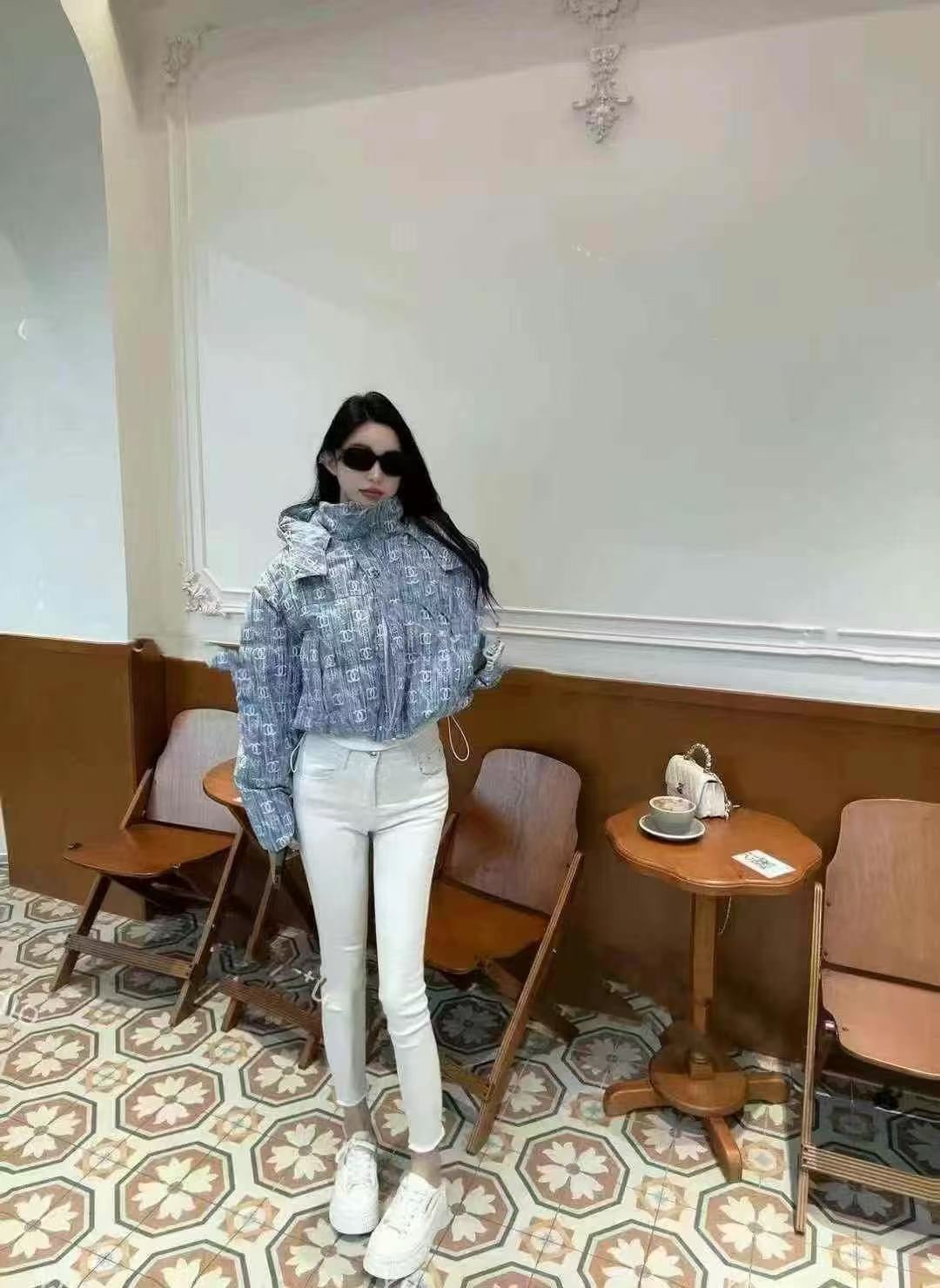 CHANEL一比一精品仿製短版羽絨外套 女士時尚保暖冬季新款｜歐美奢侈品精品推薦