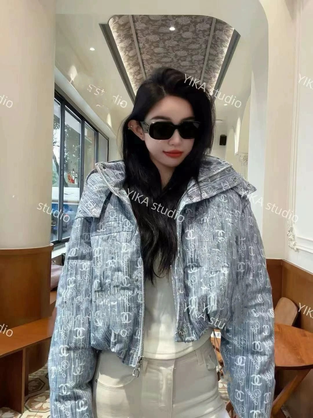 CHANEL一比一精品仿製短版羽絨外套 女士時尚保暖冬季新款｜歐美奢侈品精品推薦