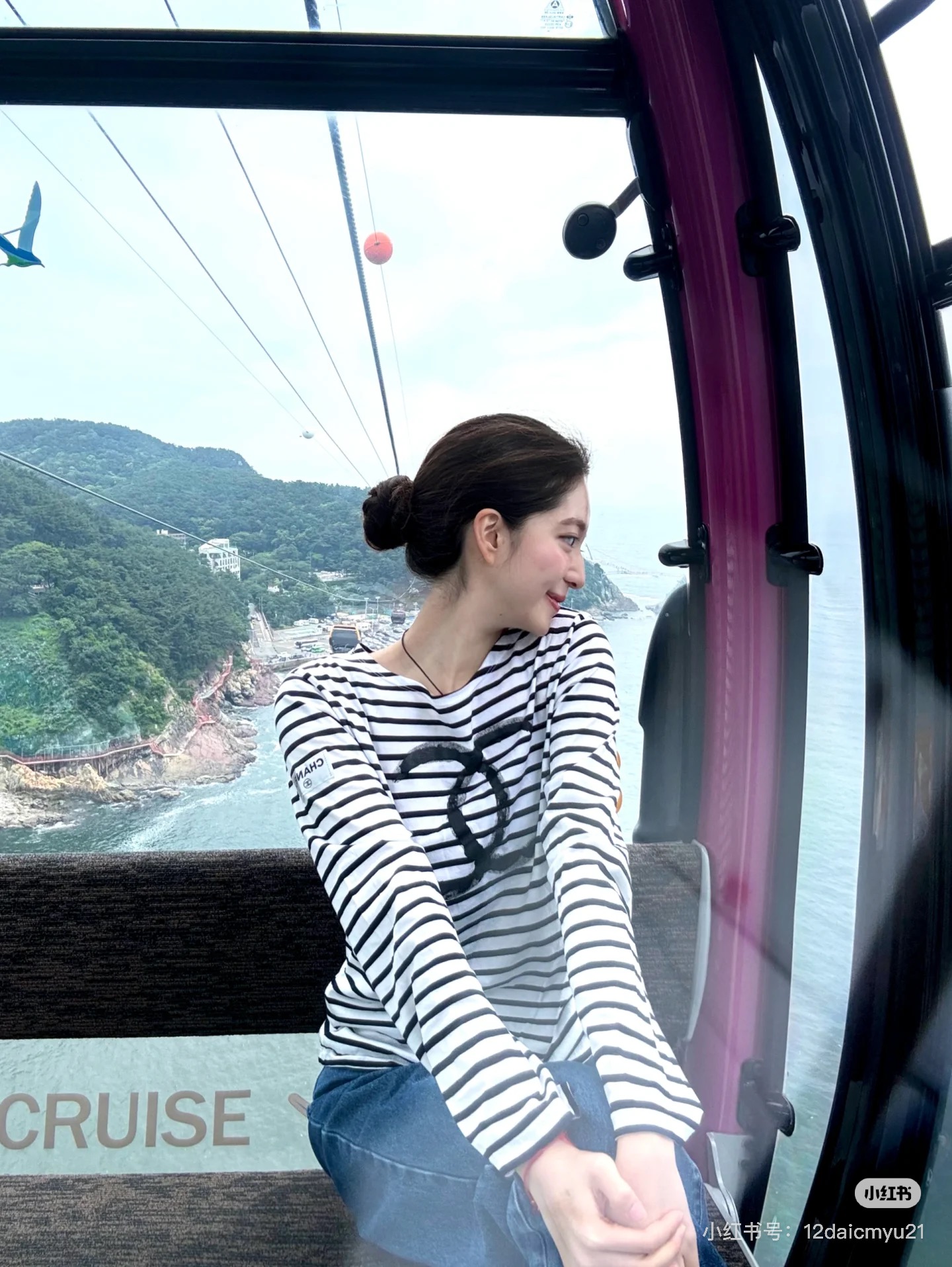 CHANEL原單高仿條紋長袖T恤 經典雙C印花 女士百搭款|超A仿原單精品圖片 11 CHANEL原單高仿條紋長袖T恤 經典雙C印花 女士百搭款|歐美奢侈品精品推薦