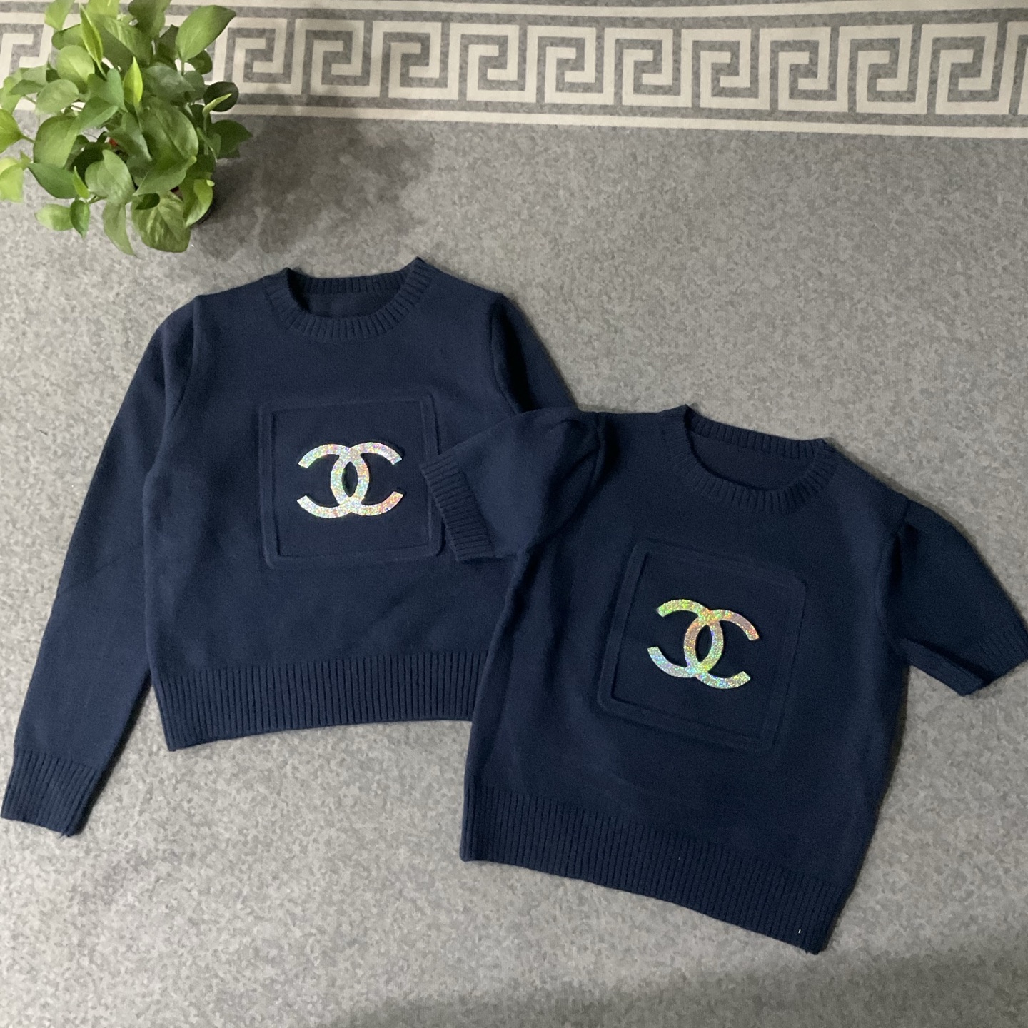 CHANEL雙C亮片針織上衣 高仿精品女款秋冬毛衣|超A仿原單精品圖片 11 CHANEL雙C亮片針織上衣 高仿精品女款秋冬毛衣|歐美奢侈品精品推薦