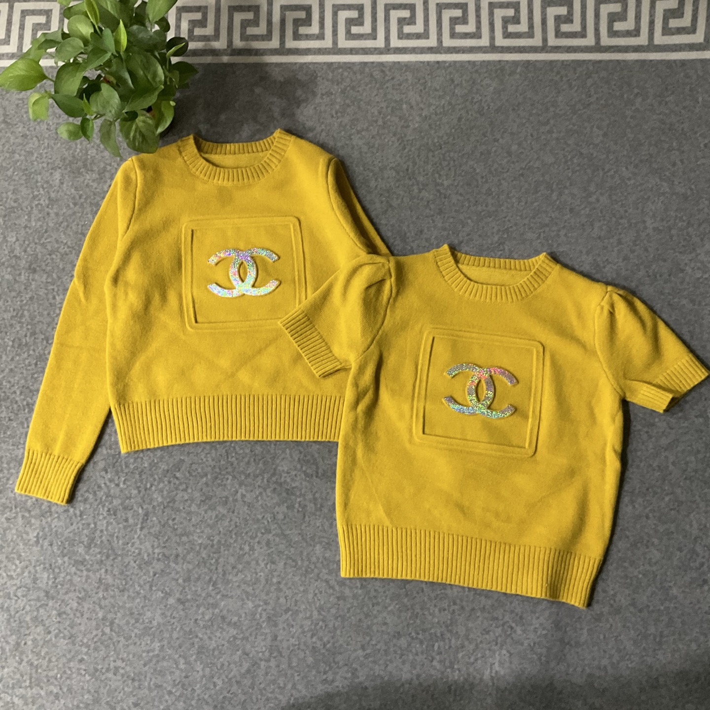 CHANEL雙C亮片針織上衣 高仿精品女款秋冬毛衣|超A仿原單精品圖片 9 CHANEL雙C亮片針織上衣 高仿精品女款秋冬毛衣|歐美奢侈品精品推薦