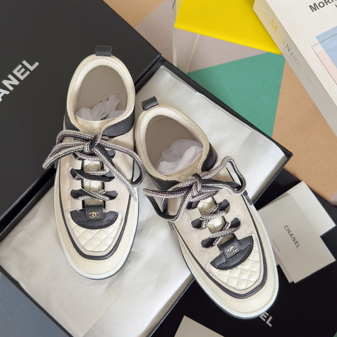 Chanel 原單拼色運動鞋 女士經典小香風設計 時尚百搭休閒鞋款｜歐美奢侈品精品推薦