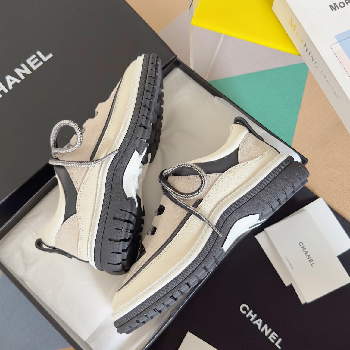 Chanel 原單拼色運動鞋 女士經典小香風設計 時尚百搭休閒鞋款|超A仿原單精品圖片 10 Chanel 原單拼色運動鞋 女士經典小香風設計 時尚百搭休閒鞋款|歐美奢侈品精品推薦