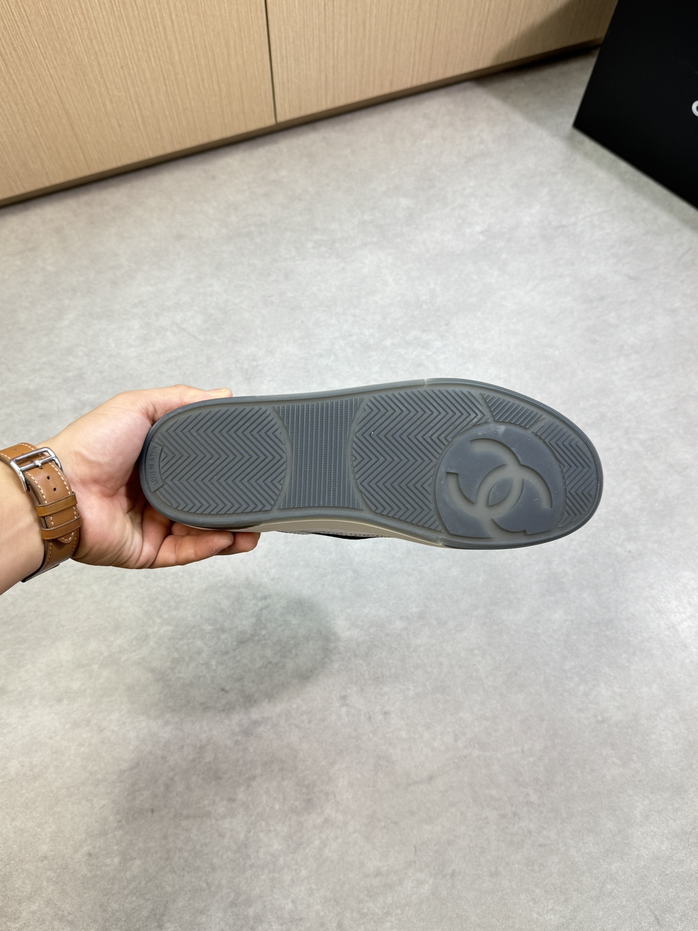 Chanel 精品仿製銀黑拼接運動鞋 經典雙C立體設計｜歐美奢侈品精品推薦