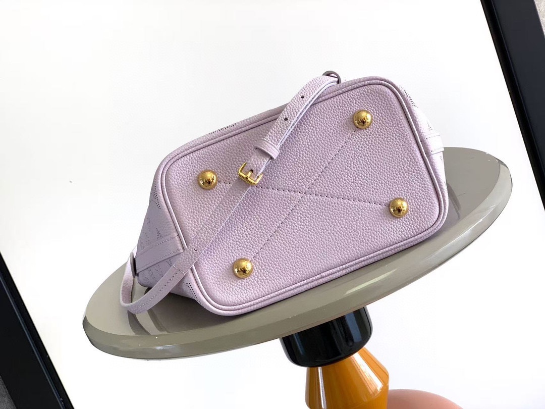 LV一比一女士托特包淡紫壓花皮革清新氣質款2025新作｜歐美奢侈品精品推薦