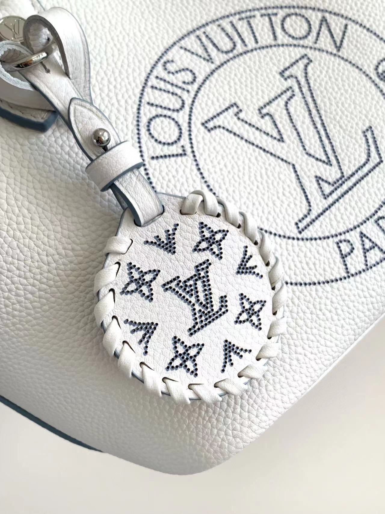 LV原單女士托特包白色印花皮革輕奢通勤手提包｜歐美奢侈品精品推薦