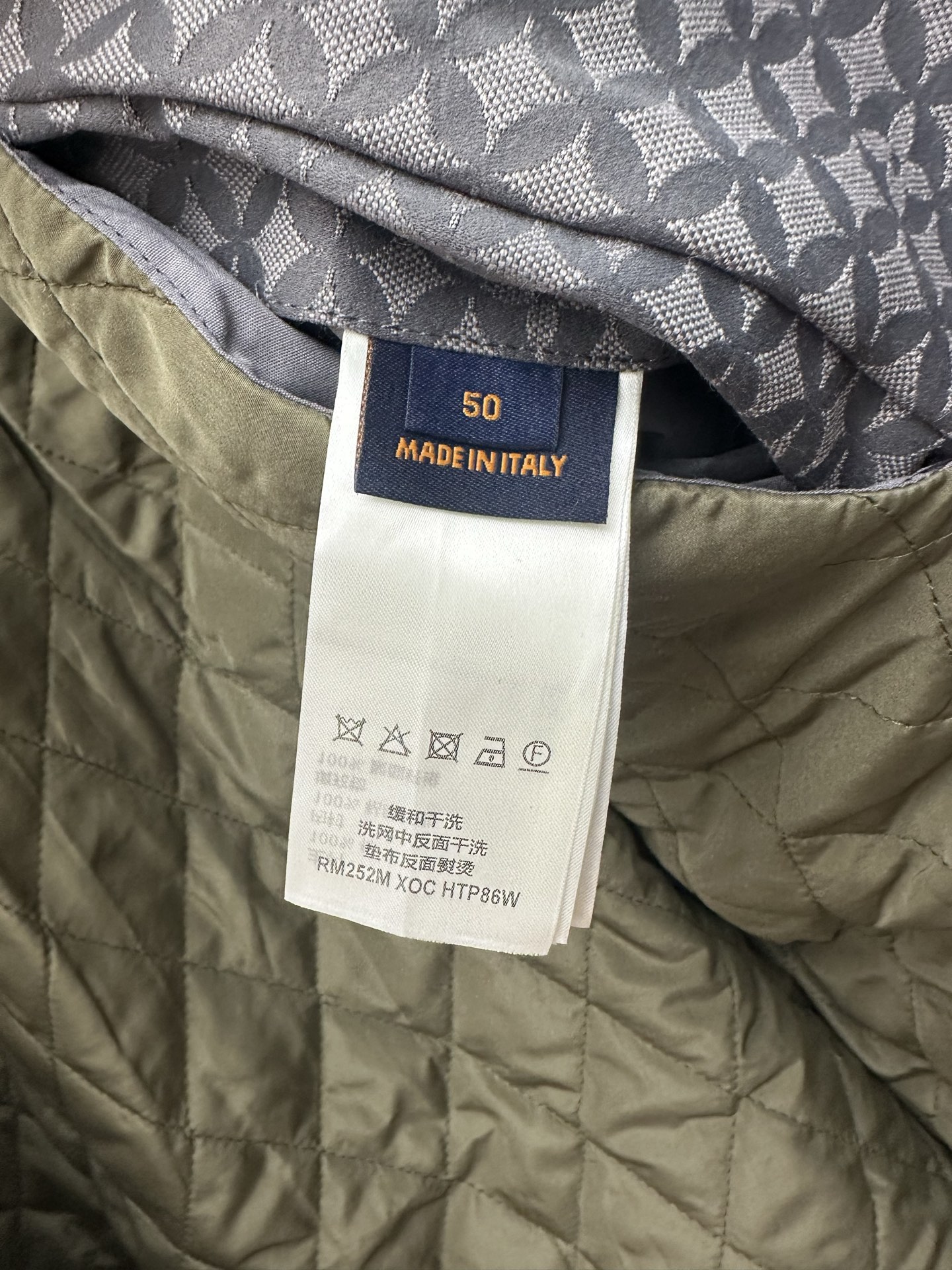 LV 精品仿製格紋拼皮夾克 男士秋冬外套｜歐美奢侈品精品推薦