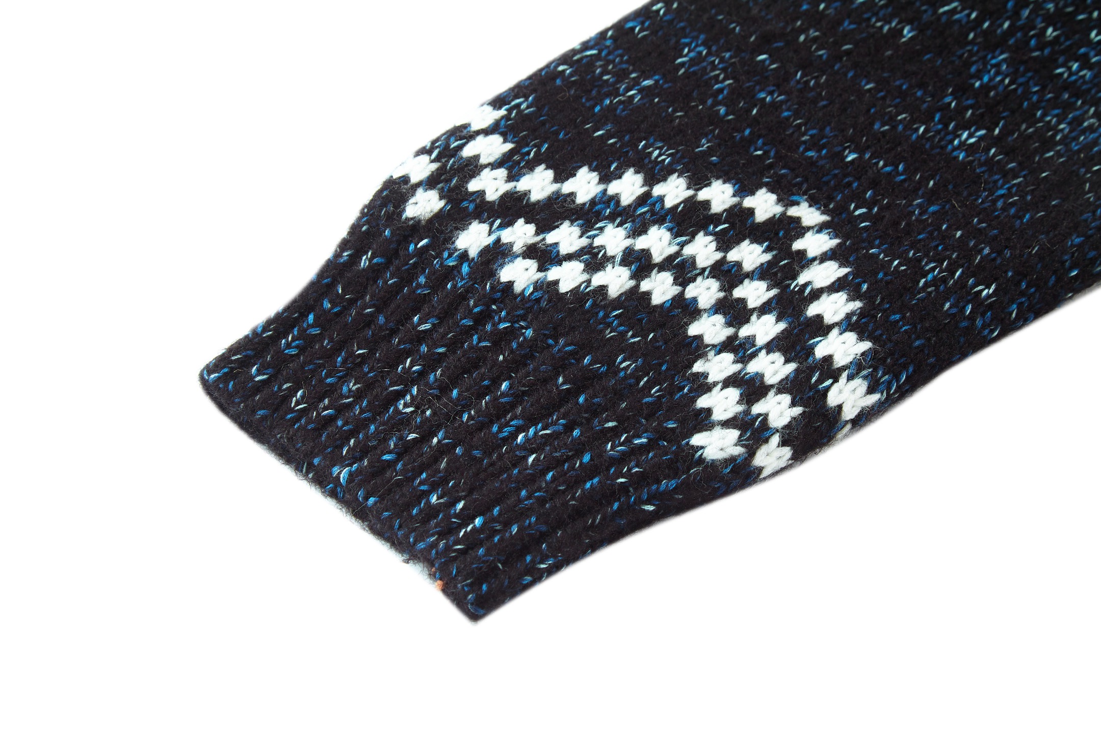 LV 原單雙兔圖騰針織外套 藍色毛線拉鍊款｜歐美奢侈品精品推薦