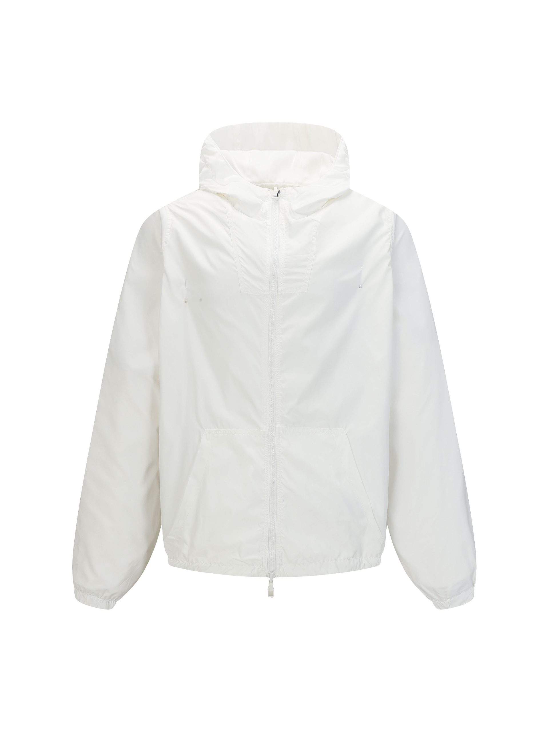 LV 一比一全白防風連帽外套 清爽簡約百搭款｜歐美奢侈品精品推薦