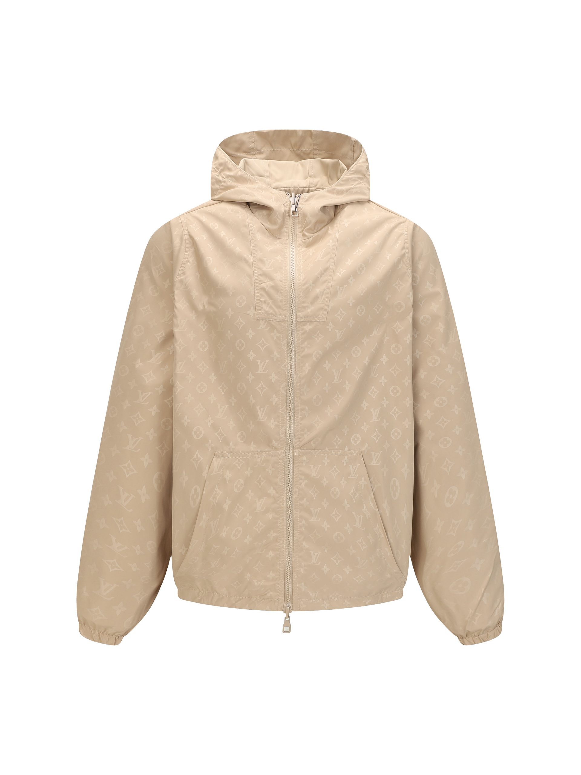 LV 高仿米色Monogram防風外套 低調奢華春秋百搭款|超A仿原單精品圖片 3 LV 高仿米色Monogram防風外套 低調奢華春秋百搭款|歐美奢侈品精品推薦