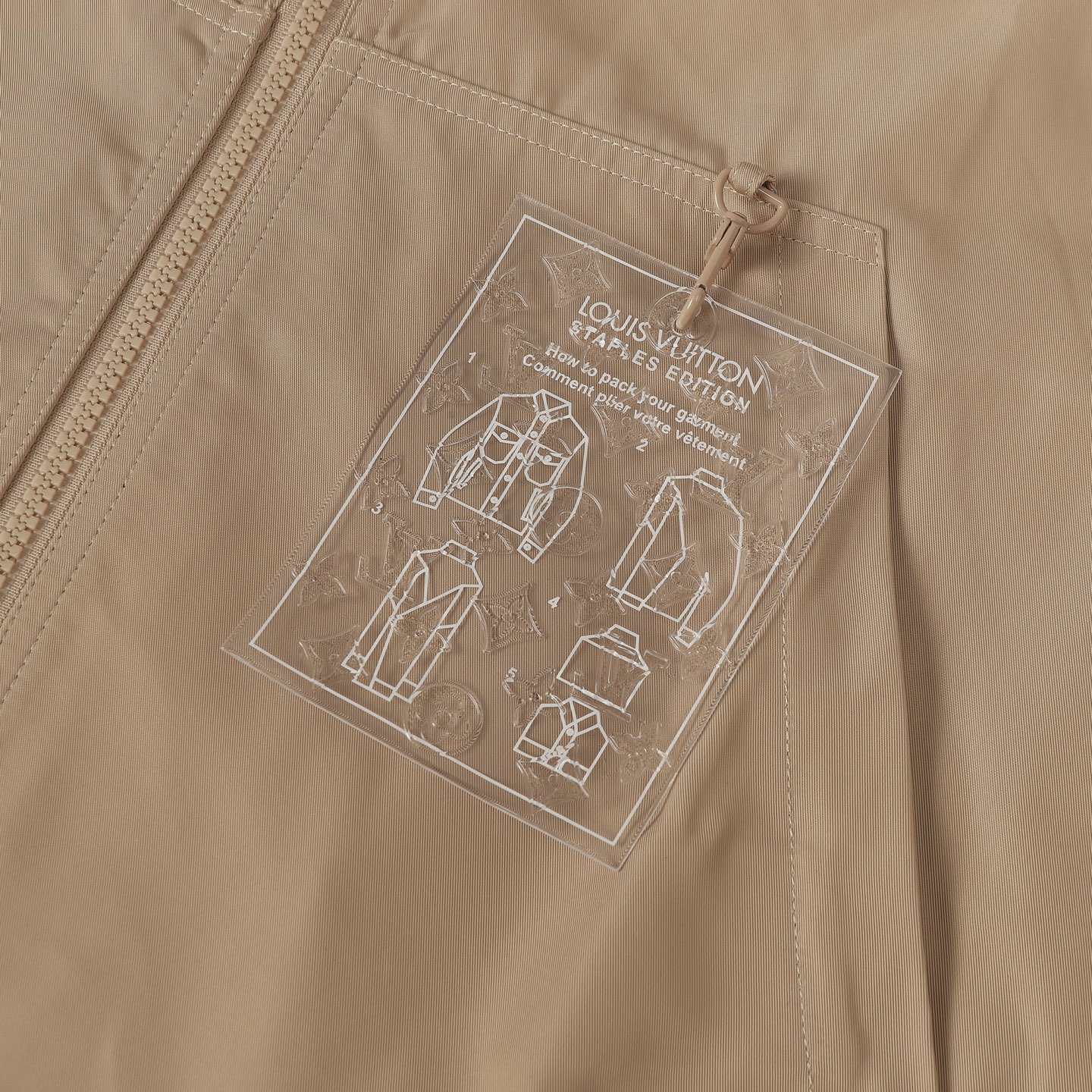 LV 高仿米色Monogram防風外套 低調奢華春秋百搭款|超A仿原單精品圖片 15 LV 高仿米色Monogram防風外套 低調奢華春秋百搭款|歐美奢侈品精品推薦