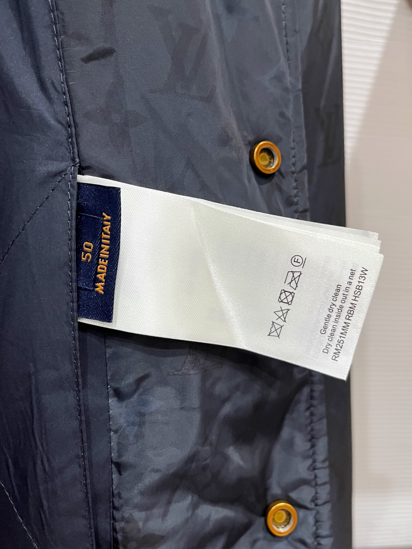 LV精品仿製Monogram織紋棒球外套 經典學院風夾克
