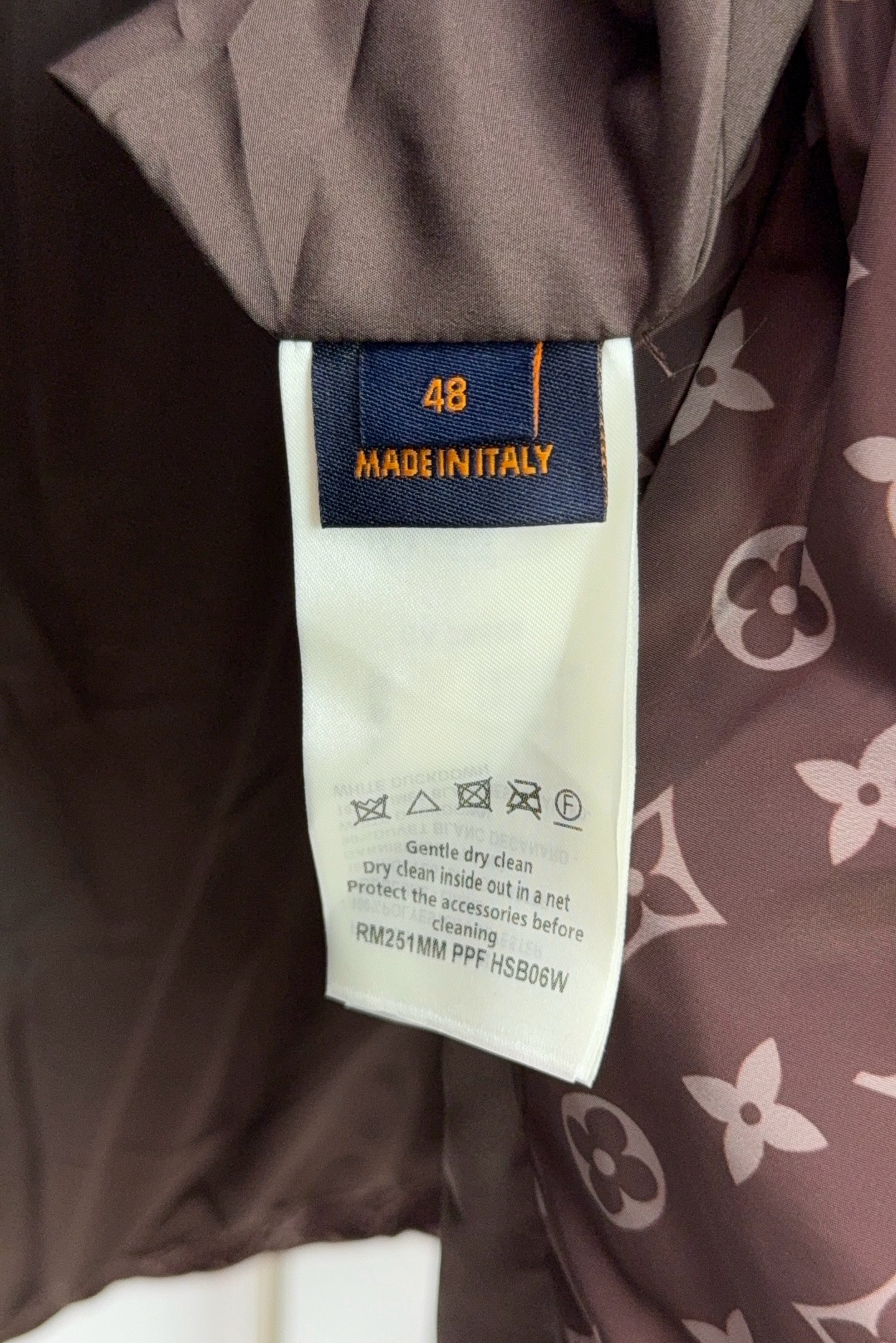 LV 一比一老花羽絨外套 經典棕色設計 保暖奢華冬季新款｜歐美奢侈品精品推薦