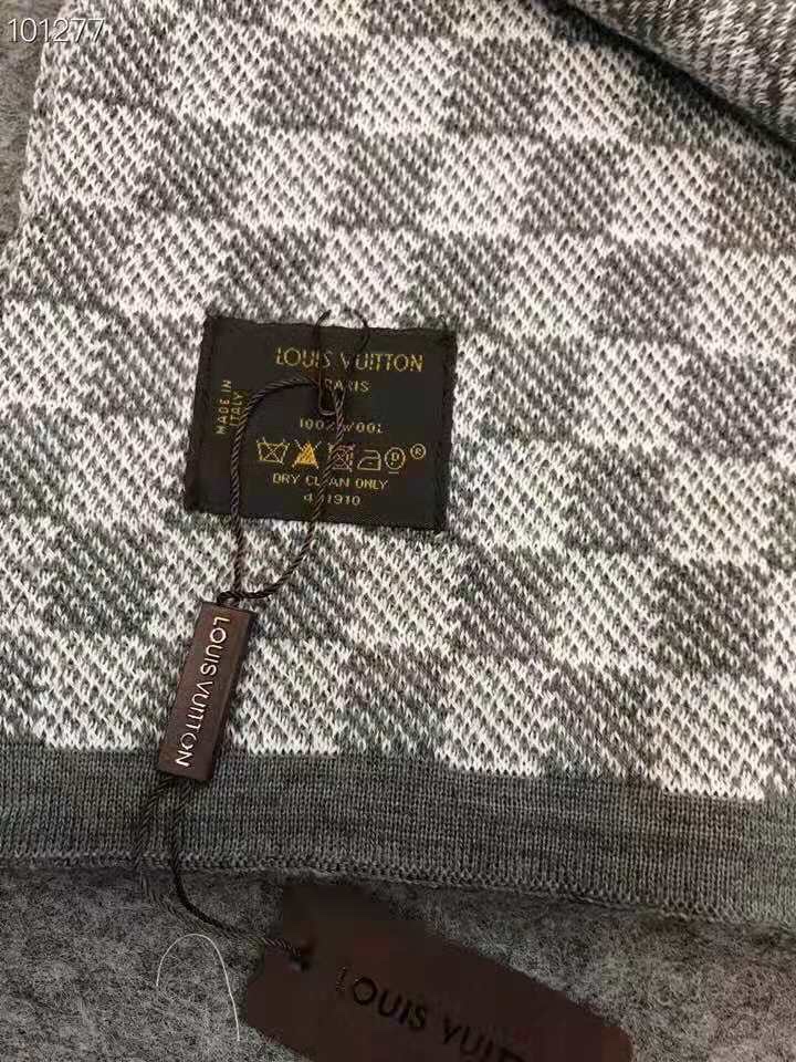 LVA貨米灰色棋盤格針織帽圍巾組|超A仿原單精品圖片 9 LVA貨米灰色棋盤格針織帽圍巾組|歐美奢侈品精品推薦