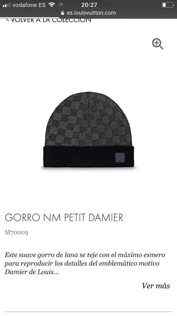 LV原廠出品深棕色針織圍巾帽組｜歐美奢侈品精品推薦