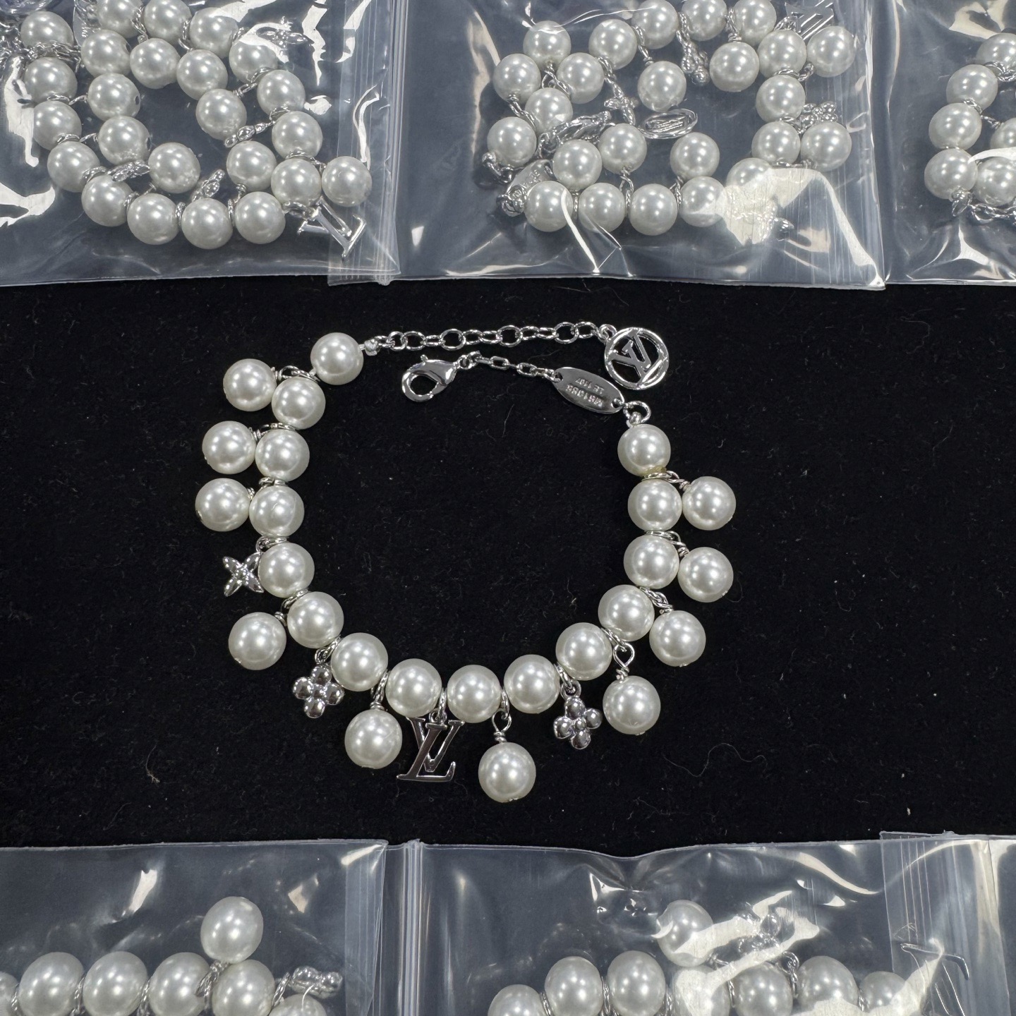 LV精品珍珠項鍊高仿雙層設計氣質奢華｜歐美奢侈品精品推薦