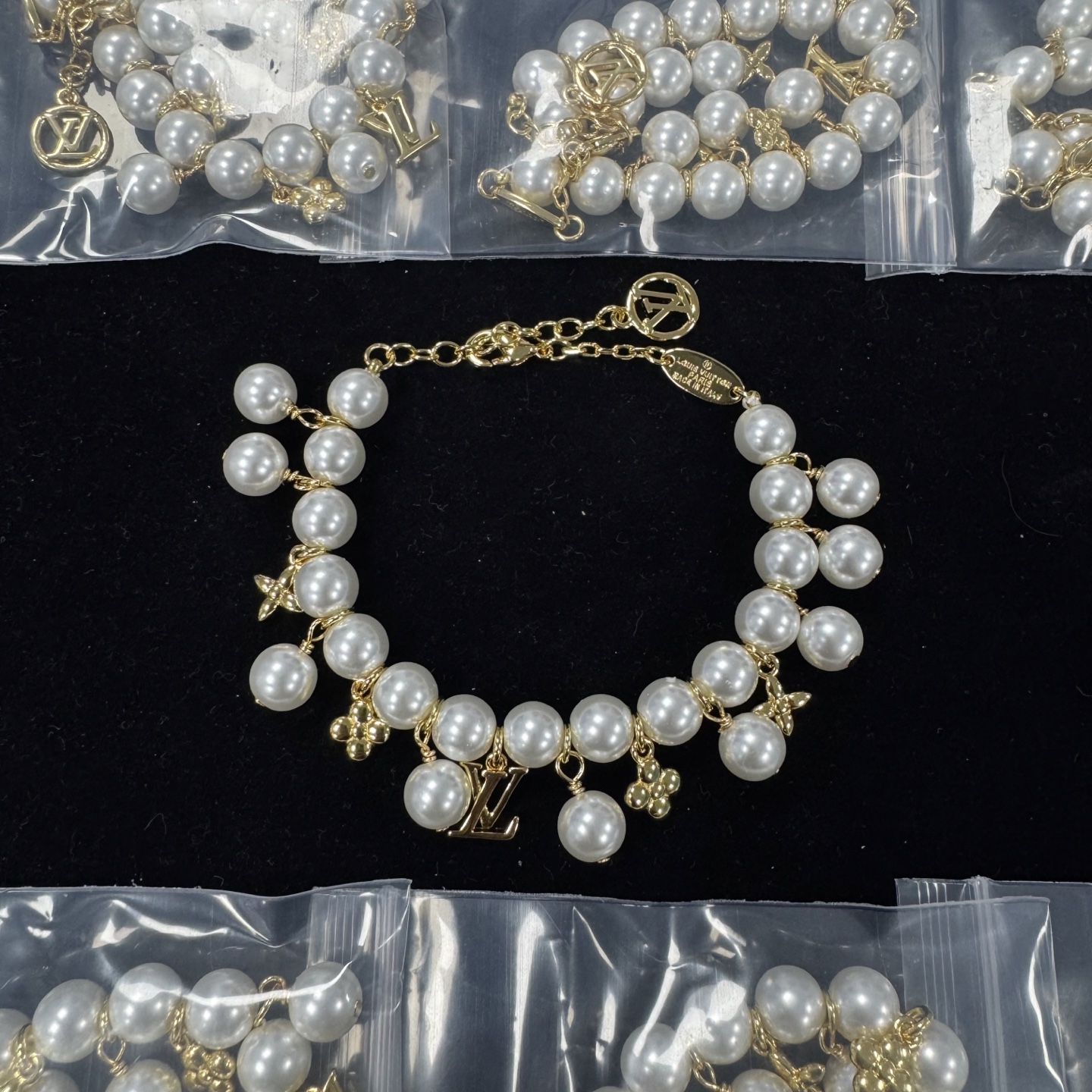LV精品珍珠項鍊高仿雙層設計氣質奢華｜歐美奢侈品精品推薦