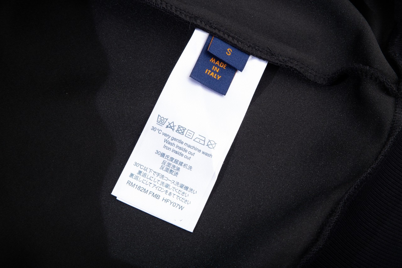 LV高仿運動休閒外套 黑藍條紋設計立領拉鍊夾克｜歐美奢侈品精品推薦