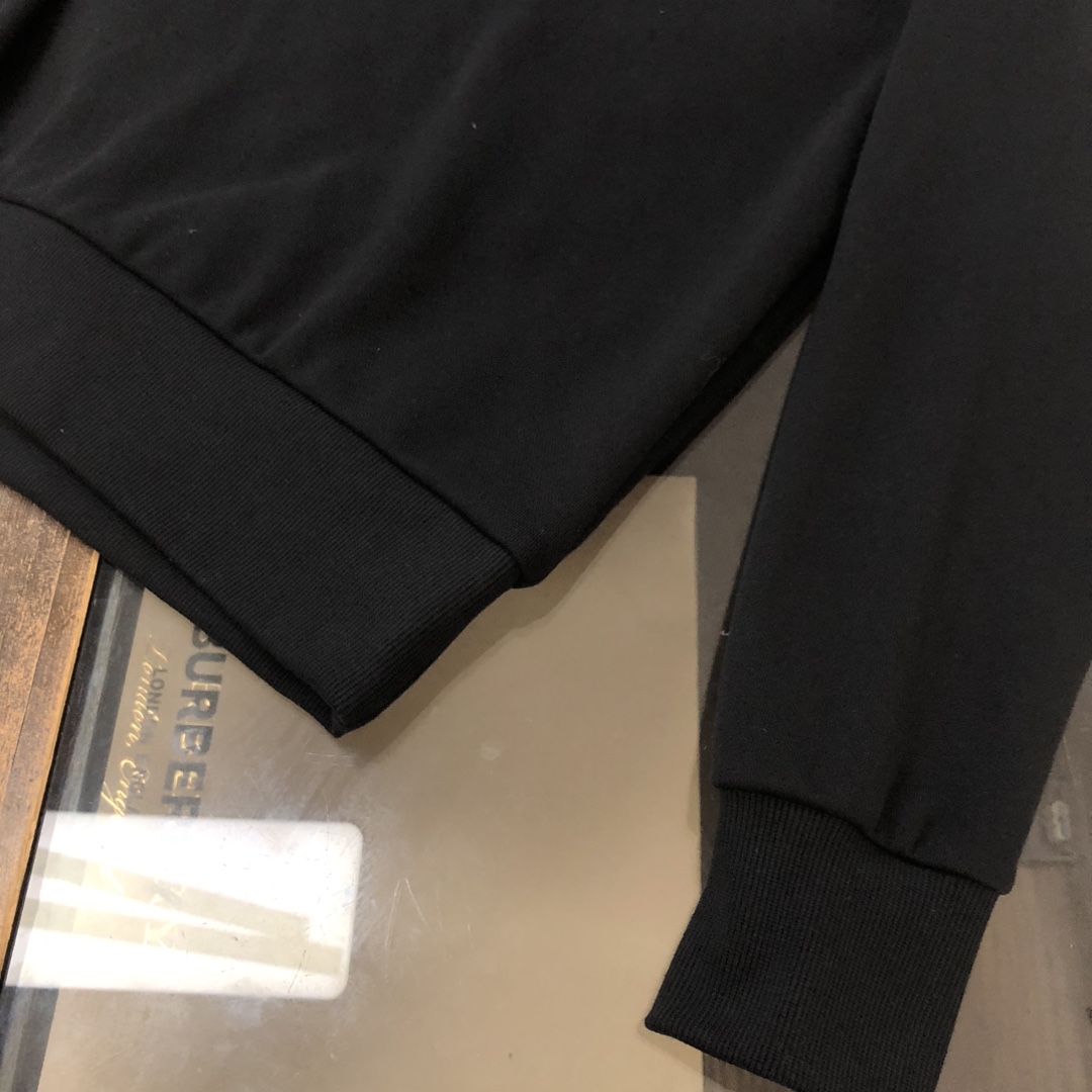 LV高仿黑色圓領衛衣秋冬新品推薦 真實對版質感超群 一比一原單版型修身舒適百搭｜歐美奢侈品精品推薦