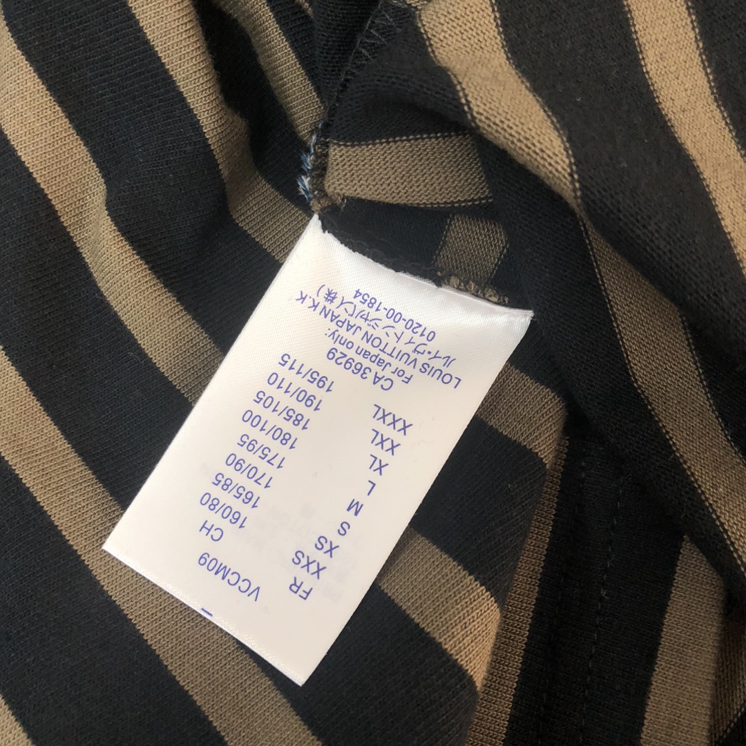 LV高仿條紋長袖上衣經典休閒百搭款｜歐美奢侈品精品推薦