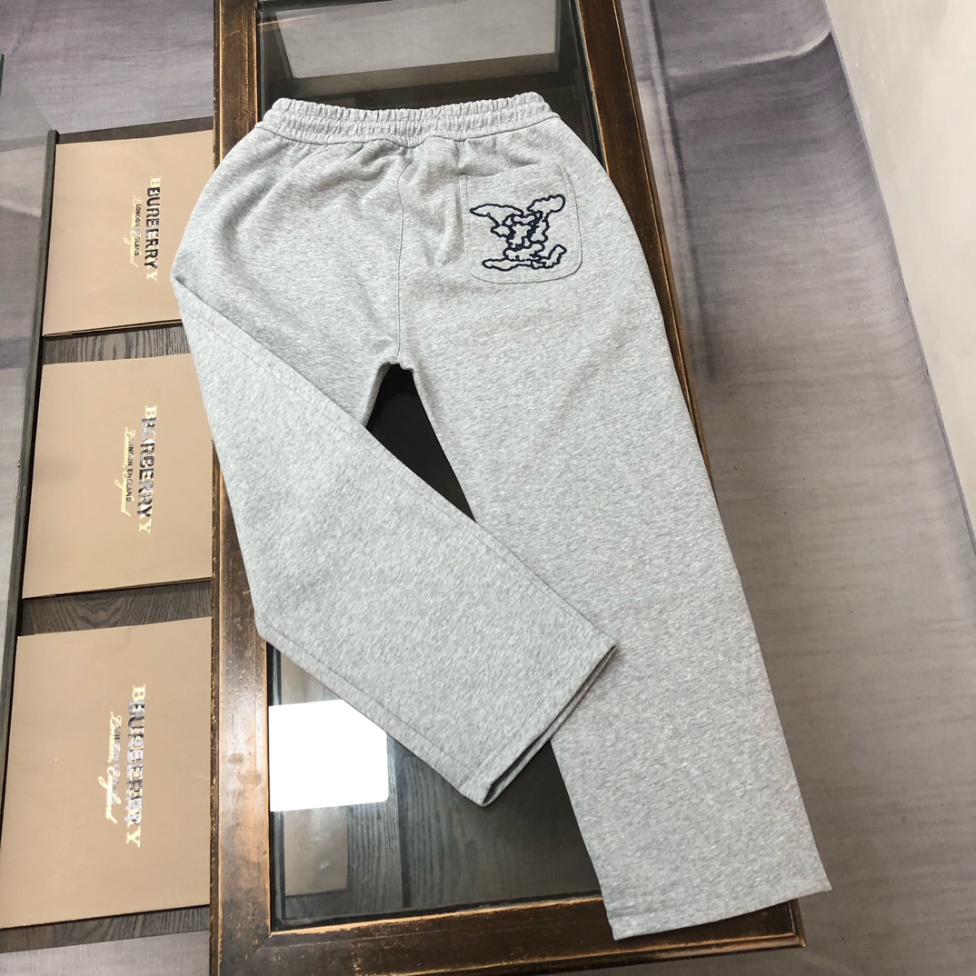 LV高仿灰色運動長褲百搭舒適休閒款｜歐美奢侈品精品推薦