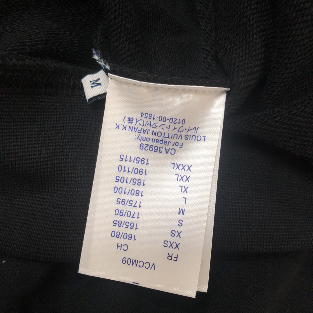 LV一比一黑色運動長褲簡約刺繡Logo男士款｜歐美奢侈品精品推薦