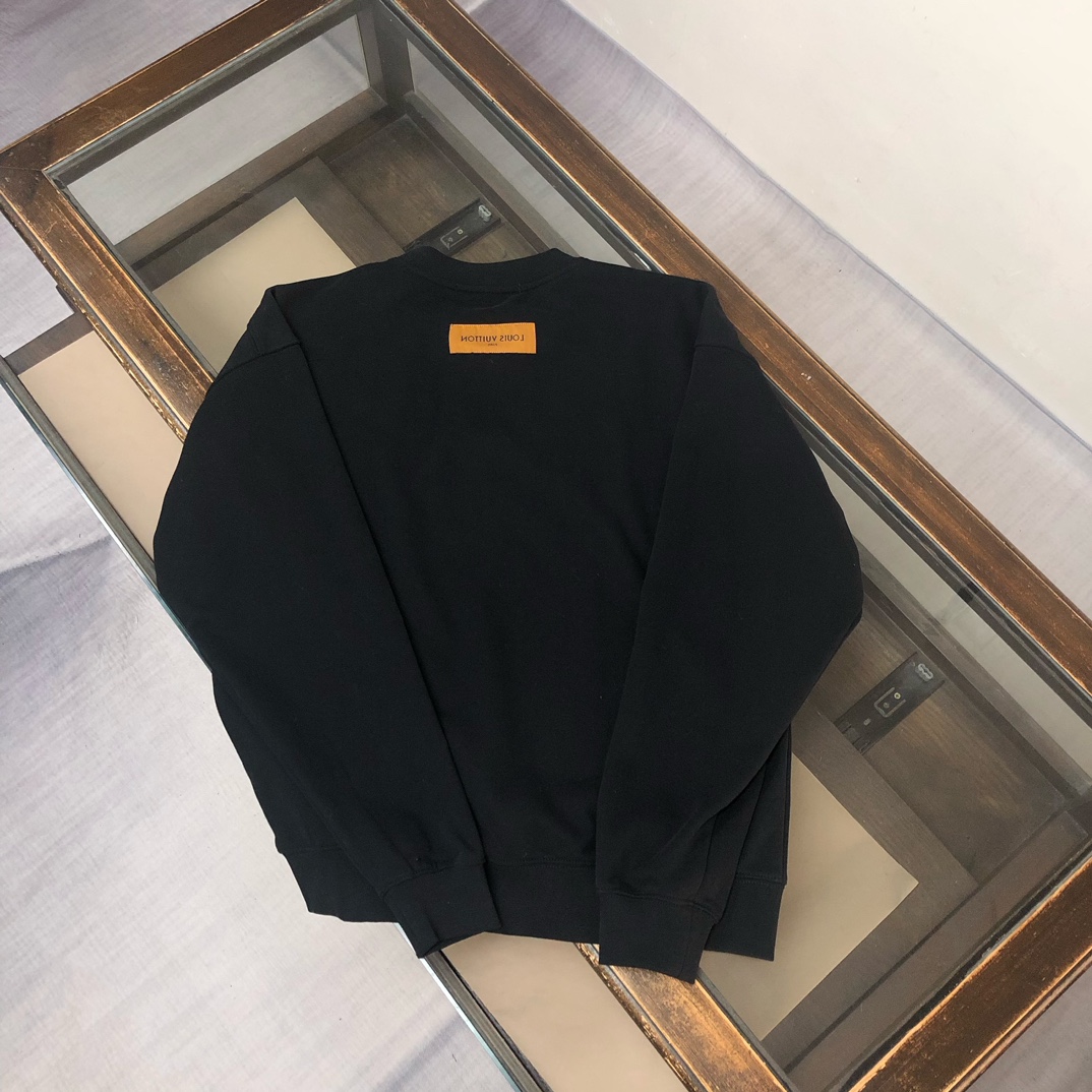 LV原單黑色運動套裝條紋拼接簡約造型｜歐美奢侈品精品推薦