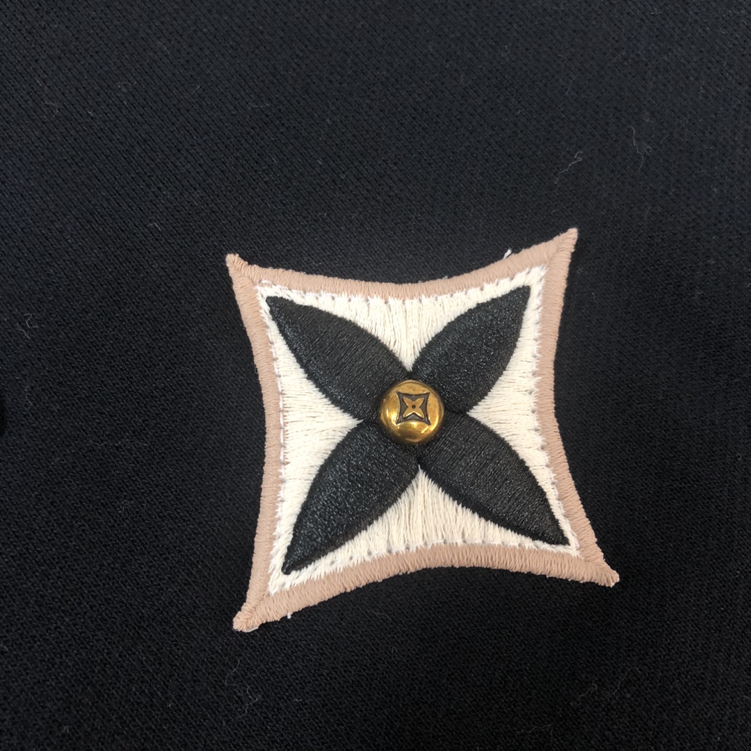 LV原單黑色運動套裝條紋拼接簡約造型｜歐美奢侈品精品推薦