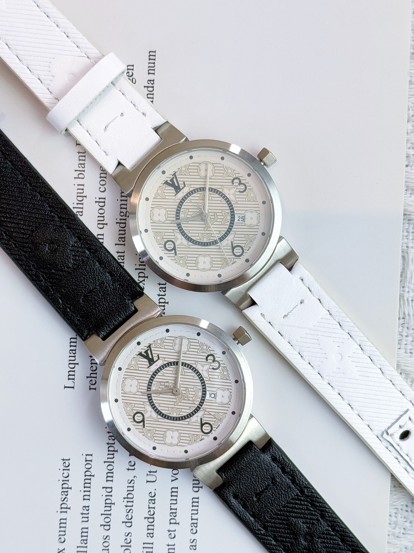 LV一比一雙色腕錶男士時尚精品對錶款｜歐美奢侈品精品推薦