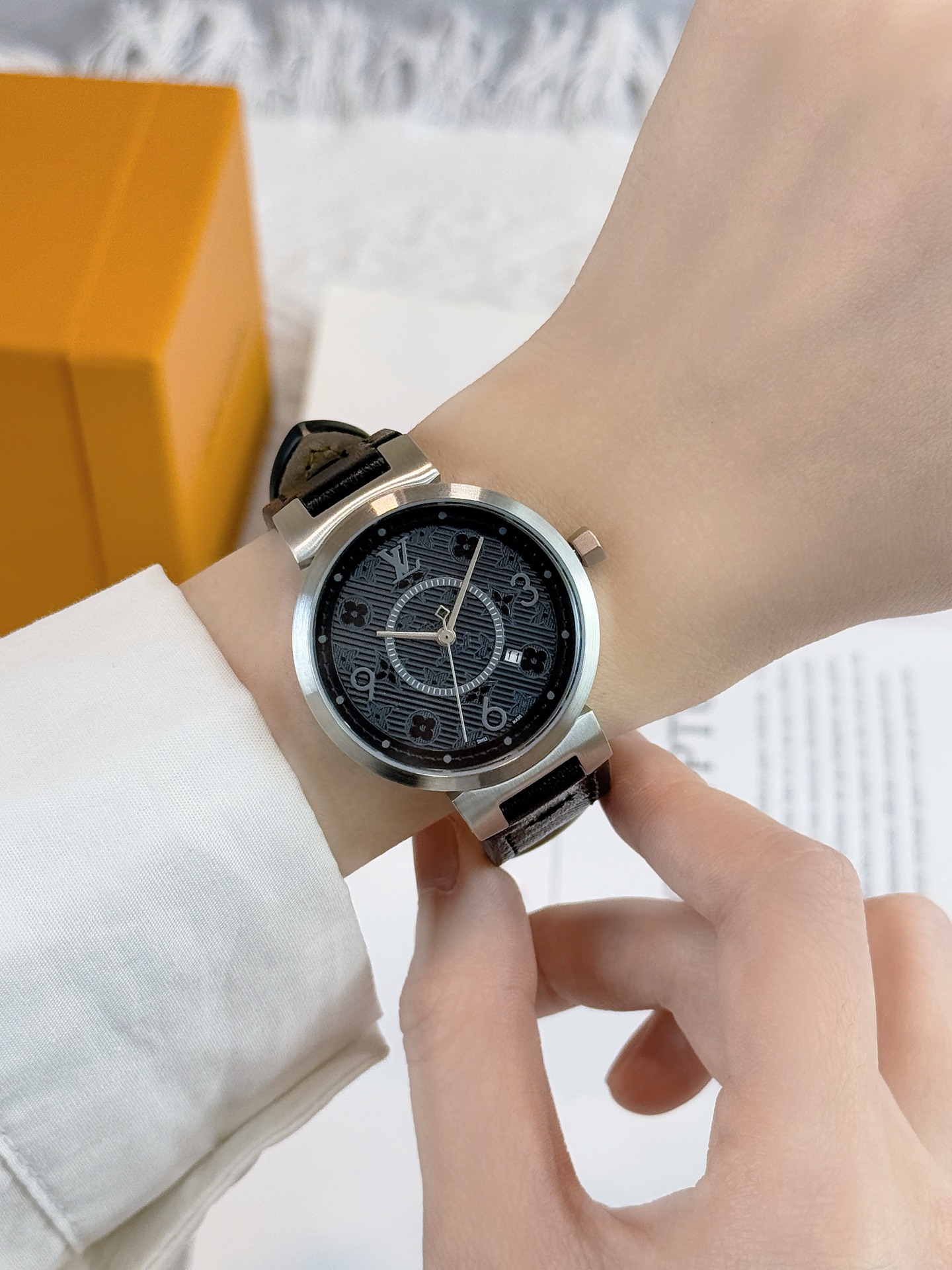 LV一比一雙色腕錶男士時尚精品對錶款｜歐美奢侈品精品推薦