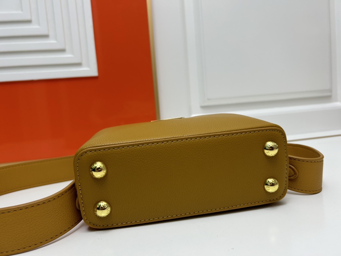 LV 高仿 M21168 小號黃綠標手提包 21cm亮眼時尚單品｜歐美奢侈品精品推薦