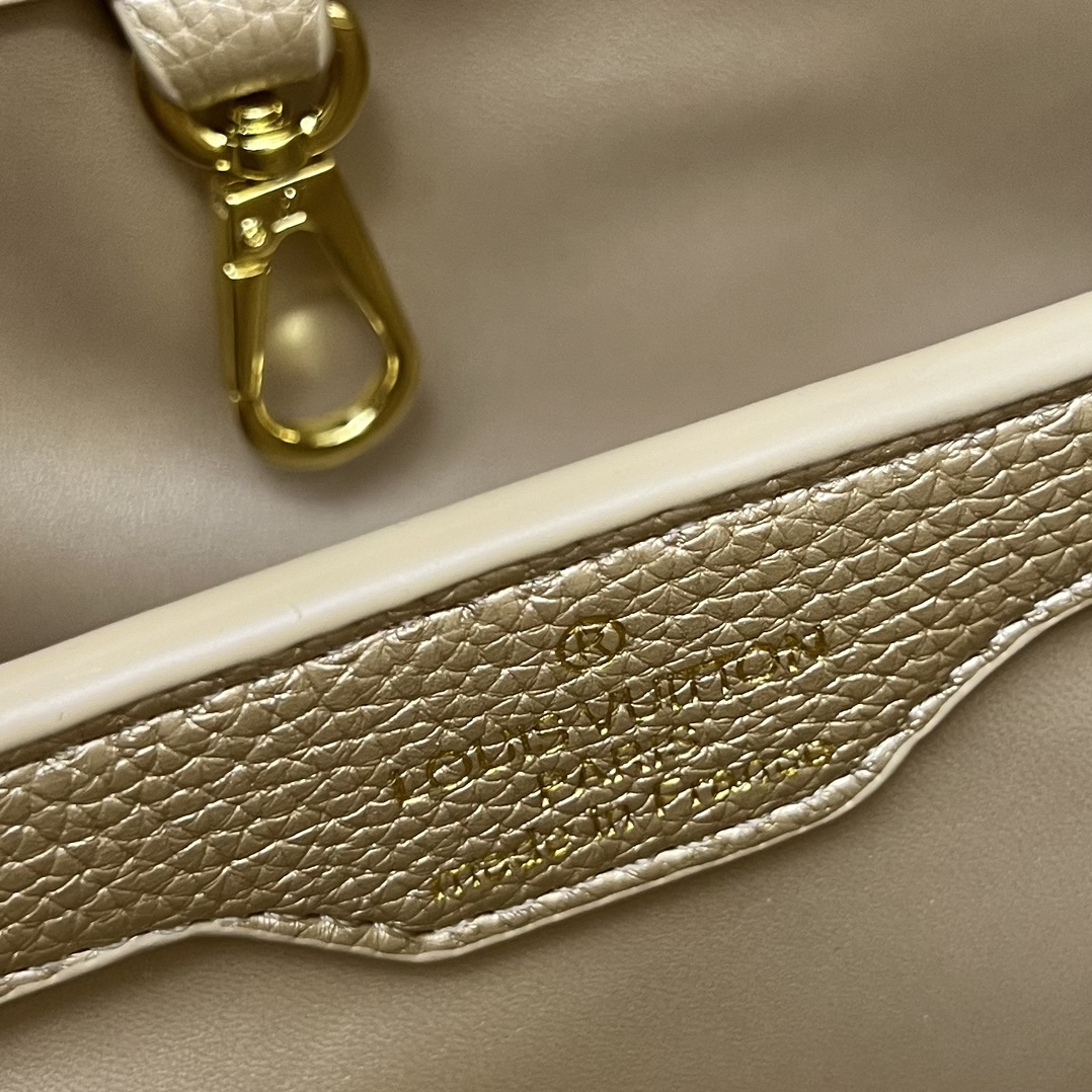 LV 精品仿製 24584 中號金色鏈條手提包 27cm高級質感女款｜歐美奢侈品精品推薦