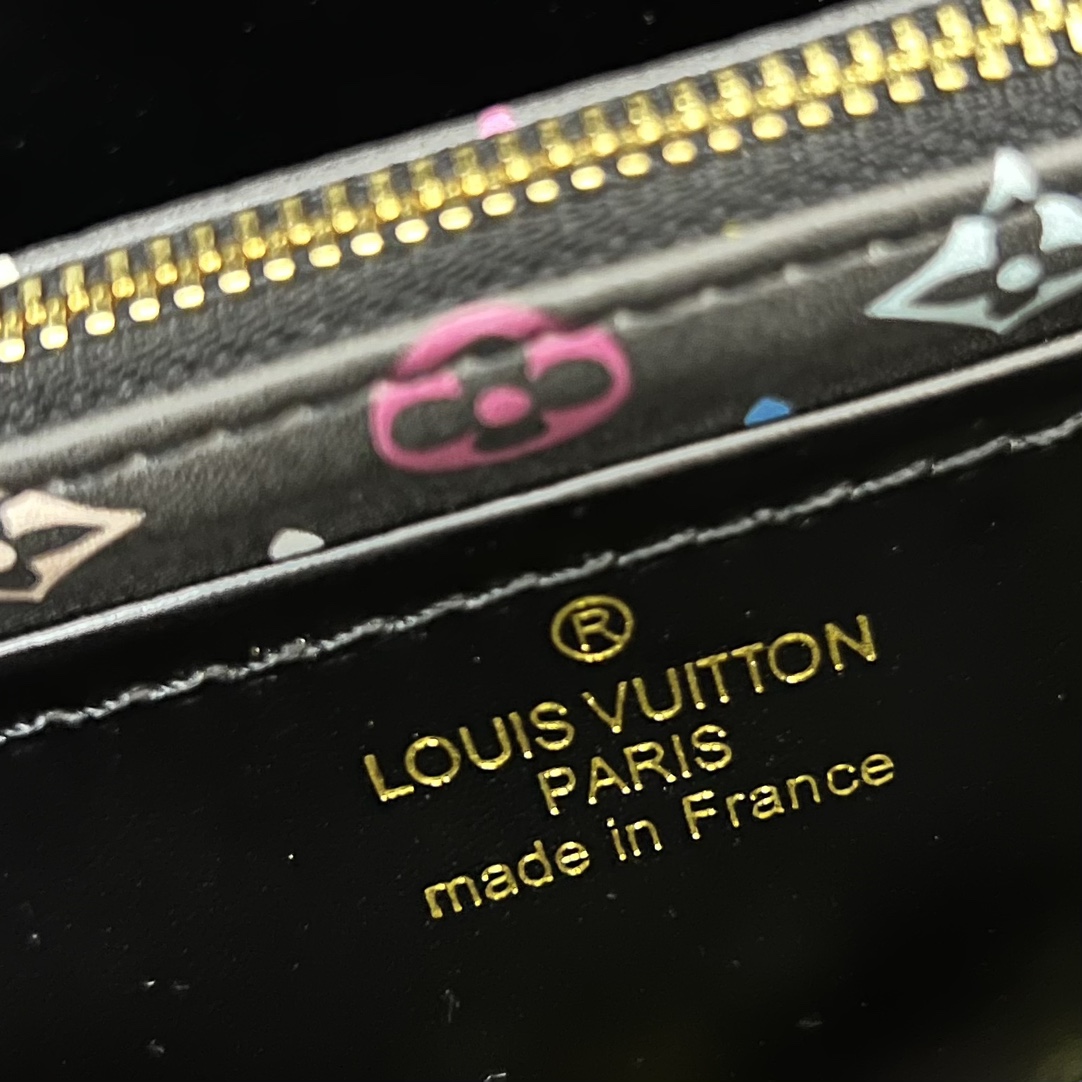 LV 一比一 12353 大號黑色鏈條翻蓋手提包 27x18x9cm氣質女包｜歐美奢侈品精品推薦