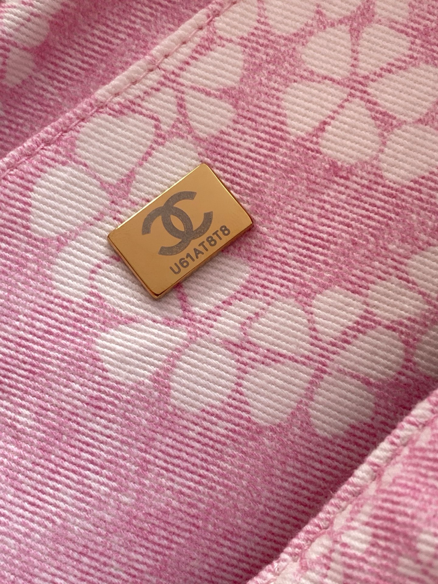 CHANEL 高仿女士花紋托特包 氛圍感大容量手提包 新品溫柔粉色通勤百搭款｜歐美奢侈品精品推薦