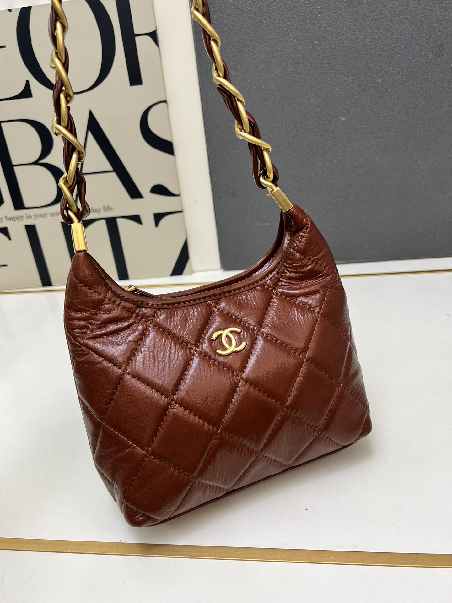 CHANEL一比一酒紅小包 女款鏈條短背帶設計 都會感十足｜歐美奢侈品精品推薦