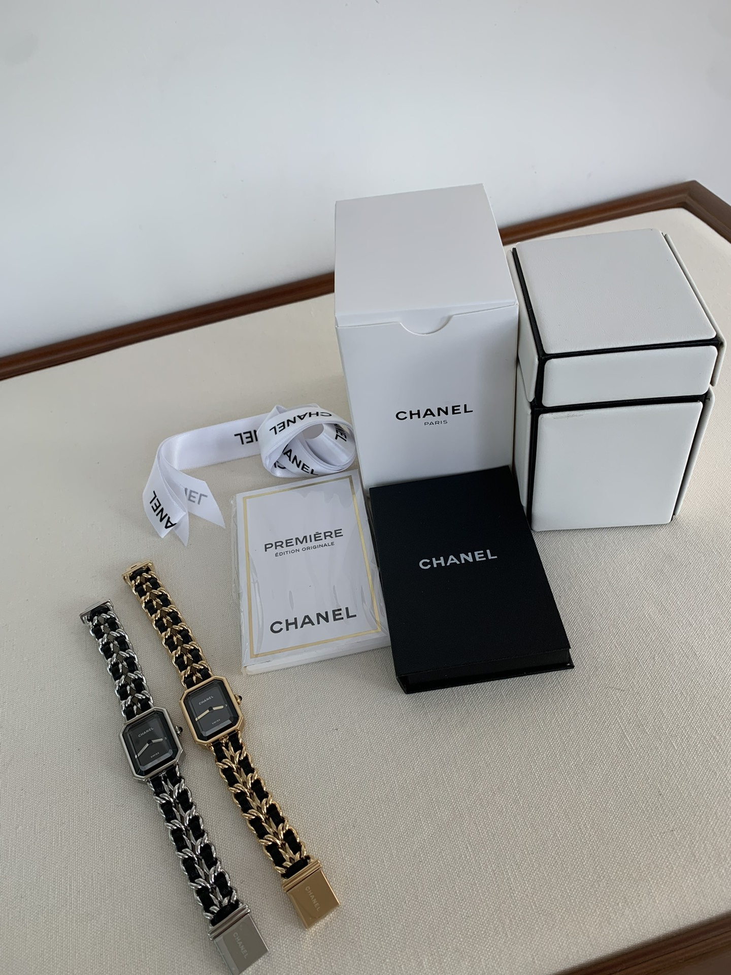 CHANEL PREMIÈRE 高仿八角鏈條手錶 經典黑金配色優雅設計｜歐美奢侈品精品推薦