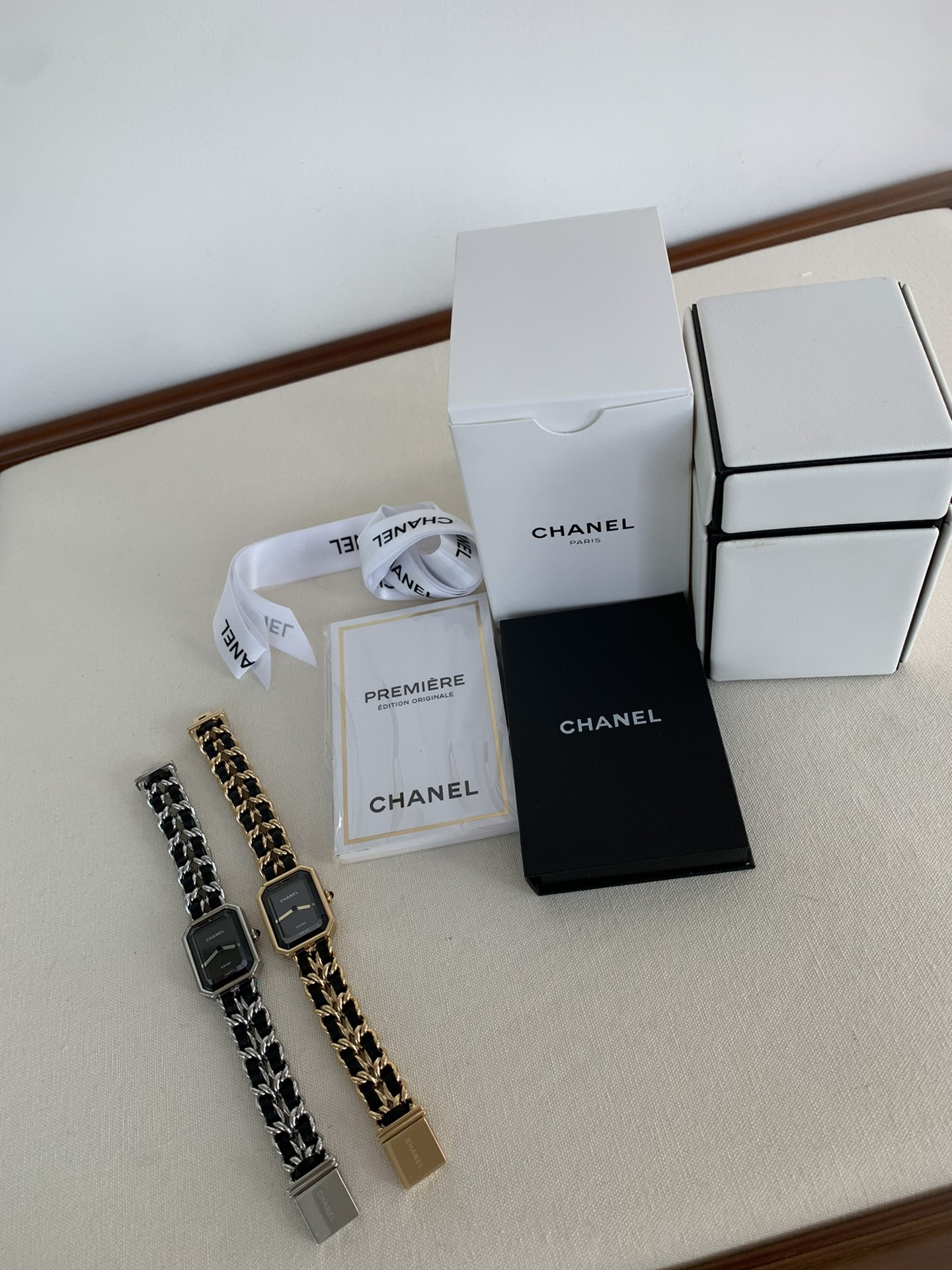 CHANEL PREMIÈRE 高仿八角鏈條手錶 經典黑金配色優雅設計｜歐美奢侈品精品推薦