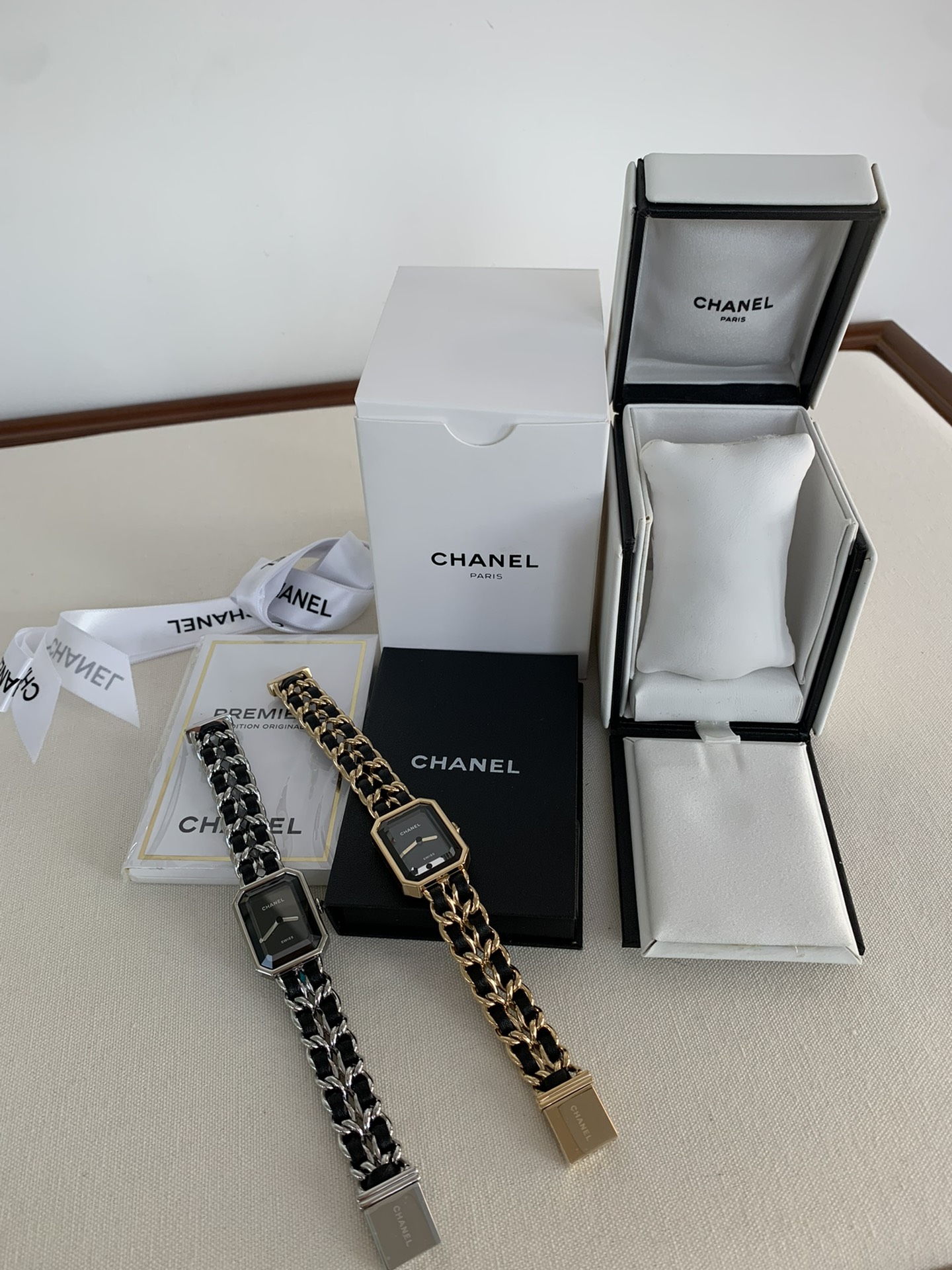 CHANEL PREMIÈRE 高仿八角鏈條手錶 經典黑金配色優雅設計｜歐美奢侈品精品推薦