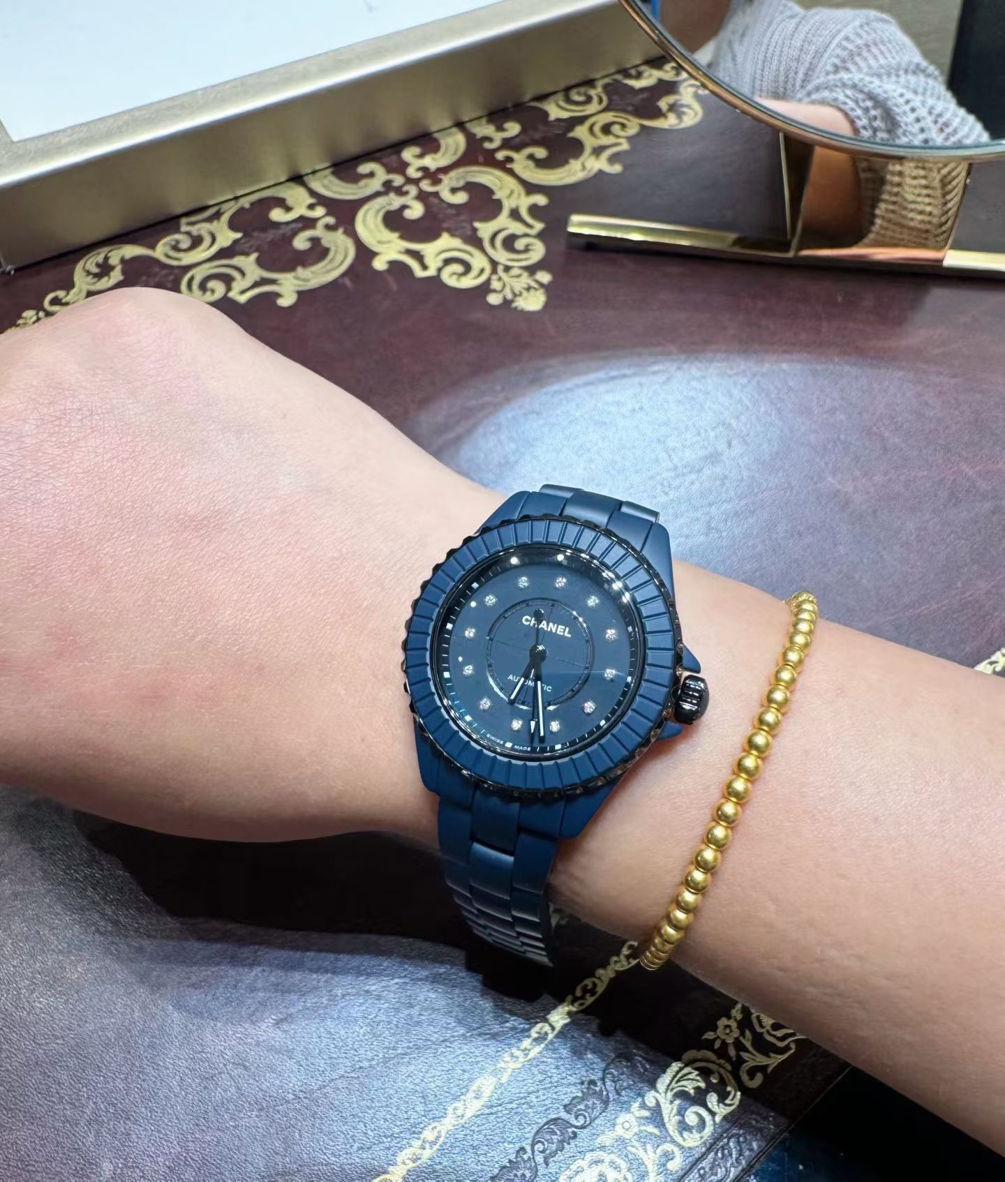 CHANEL J12 藍陶瓷高仿手錶 時尚運動風防水設計｜歐美奢侈品精品推薦