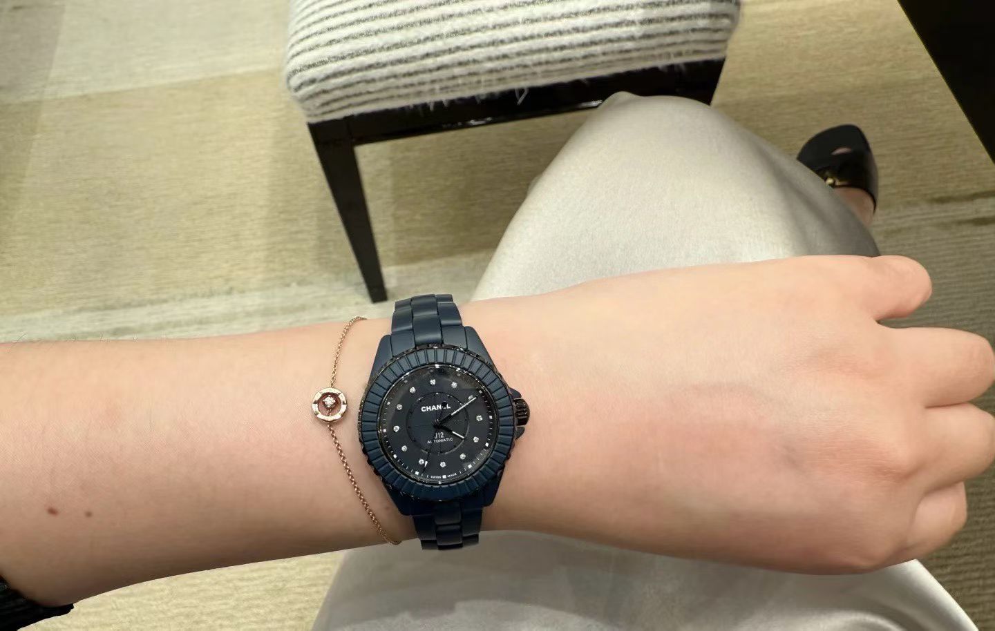 CHANEL J12 藍陶瓷高仿手錶 時尚運動風防水設計｜歐美奢侈品精品推薦