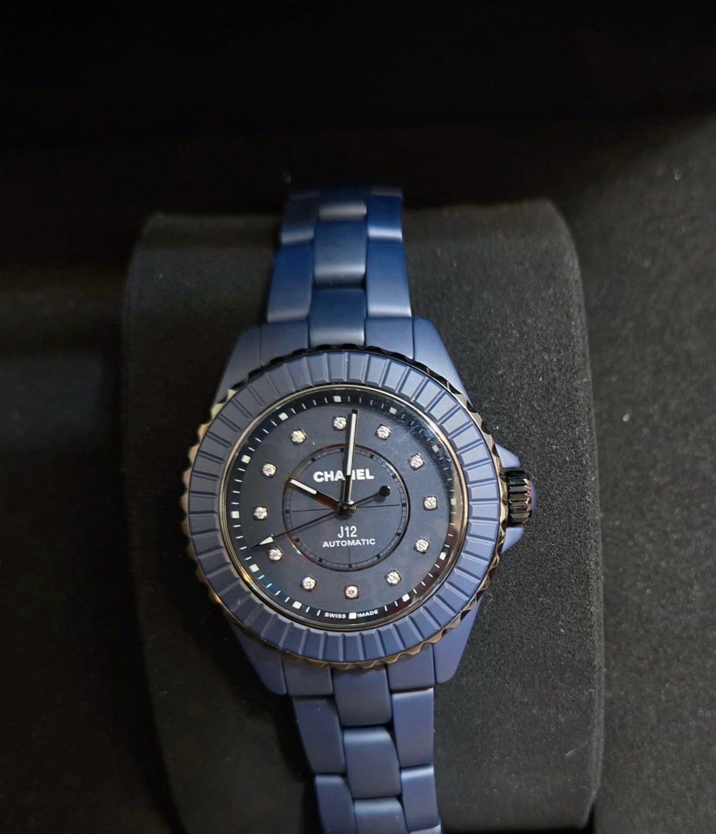 CHANEL J12 藍陶瓷高仿手錶 時尚運動風防水設計｜歐美奢侈品精品推薦