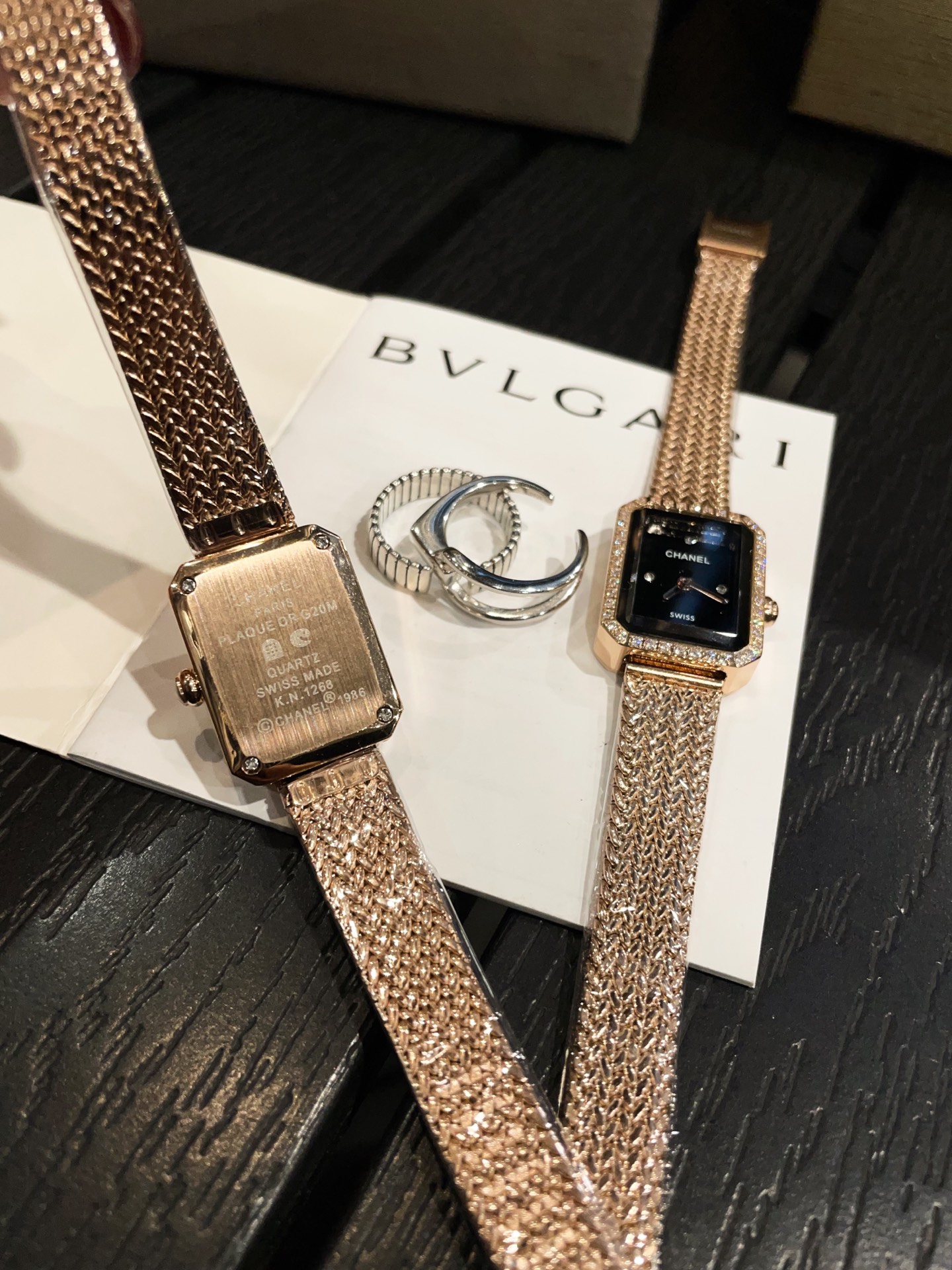 CHANEL Première 原單手錶 玫瑰金網帶雙色款｜歐美奢侈品精品推薦