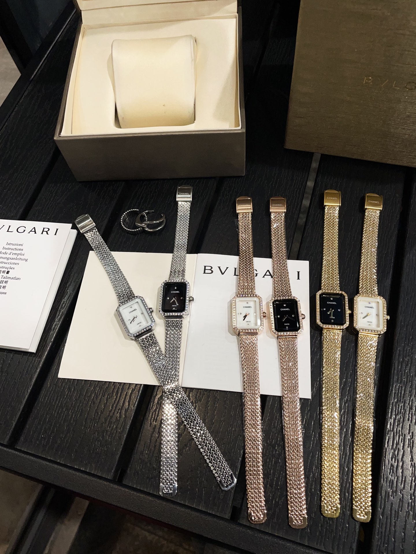 CHANEL Première 原單手錶 玫瑰金網帶雙色款｜歐美奢侈品精品推薦