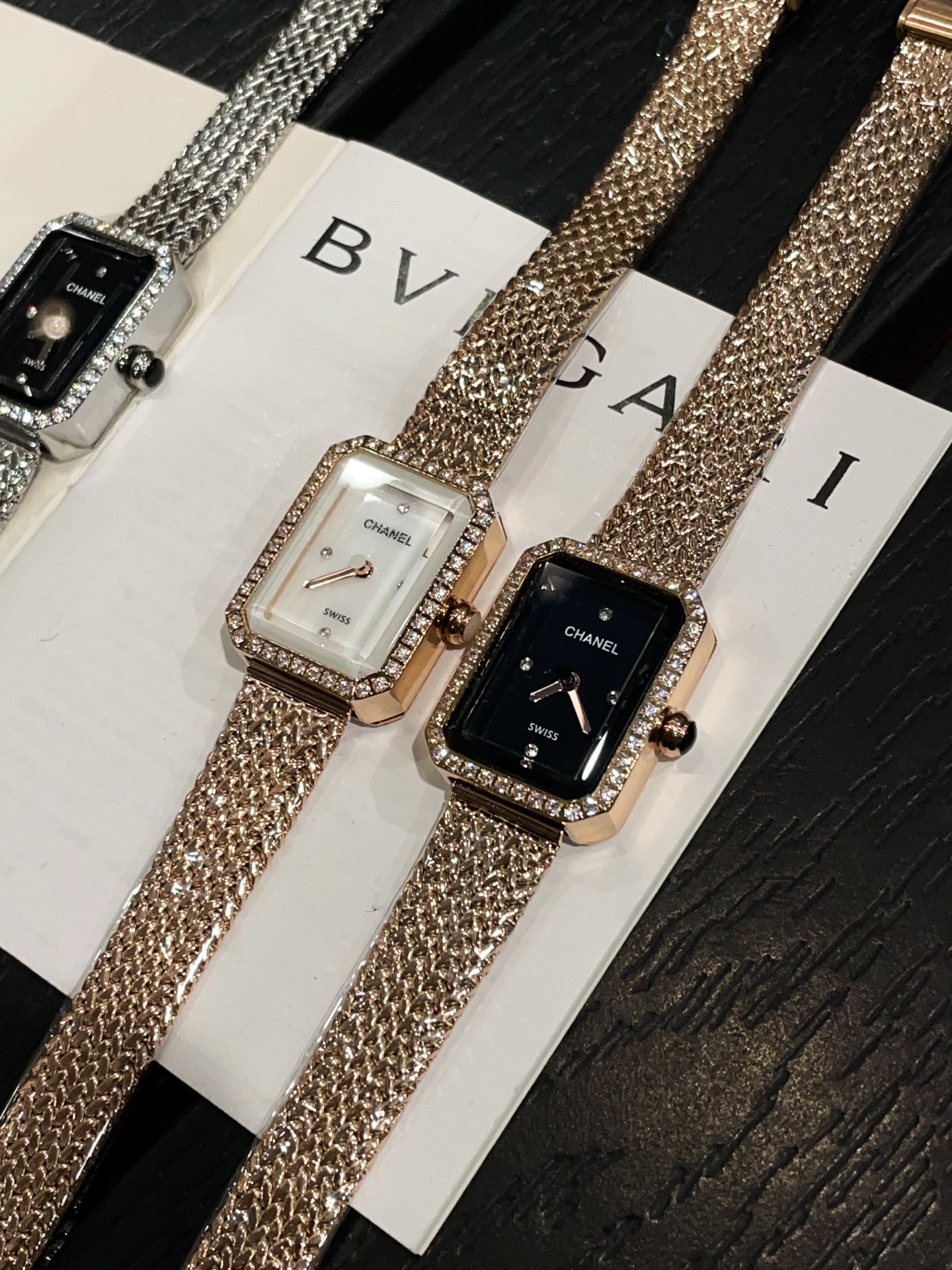 CHANEL Première 原單手錶 玫瑰金網帶雙色款｜歐美奢侈品精品推薦