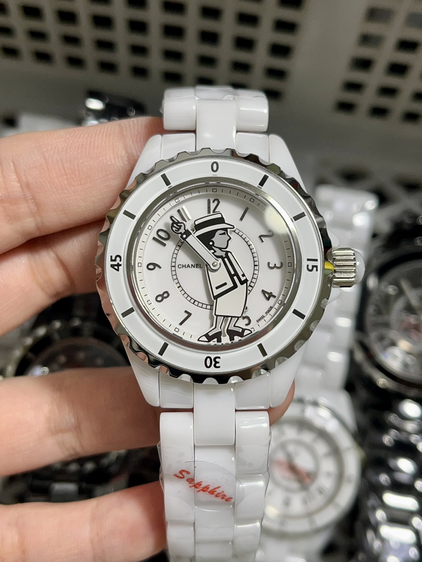 CHANEL J12 白陶瓷高仿手錶 經典中性時尚｜歐美奢侈品精品推薦