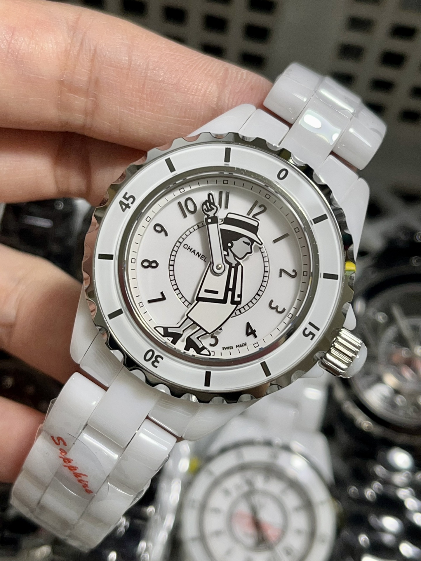CHANEL J12 白陶瓷高仿手錶 經典中性時尚｜歐美奢侈品精品推薦