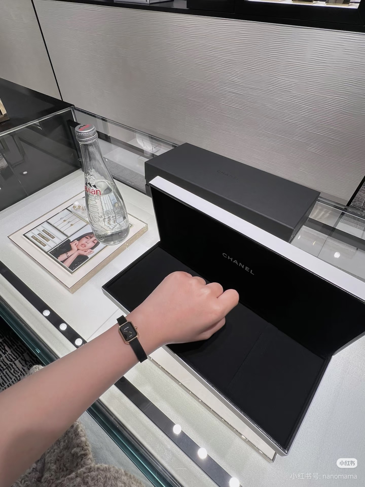 CHANEL 高仿Première八角金邊黑面女錶 經典CODE COCO系列｜歐美奢侈品精品推薦