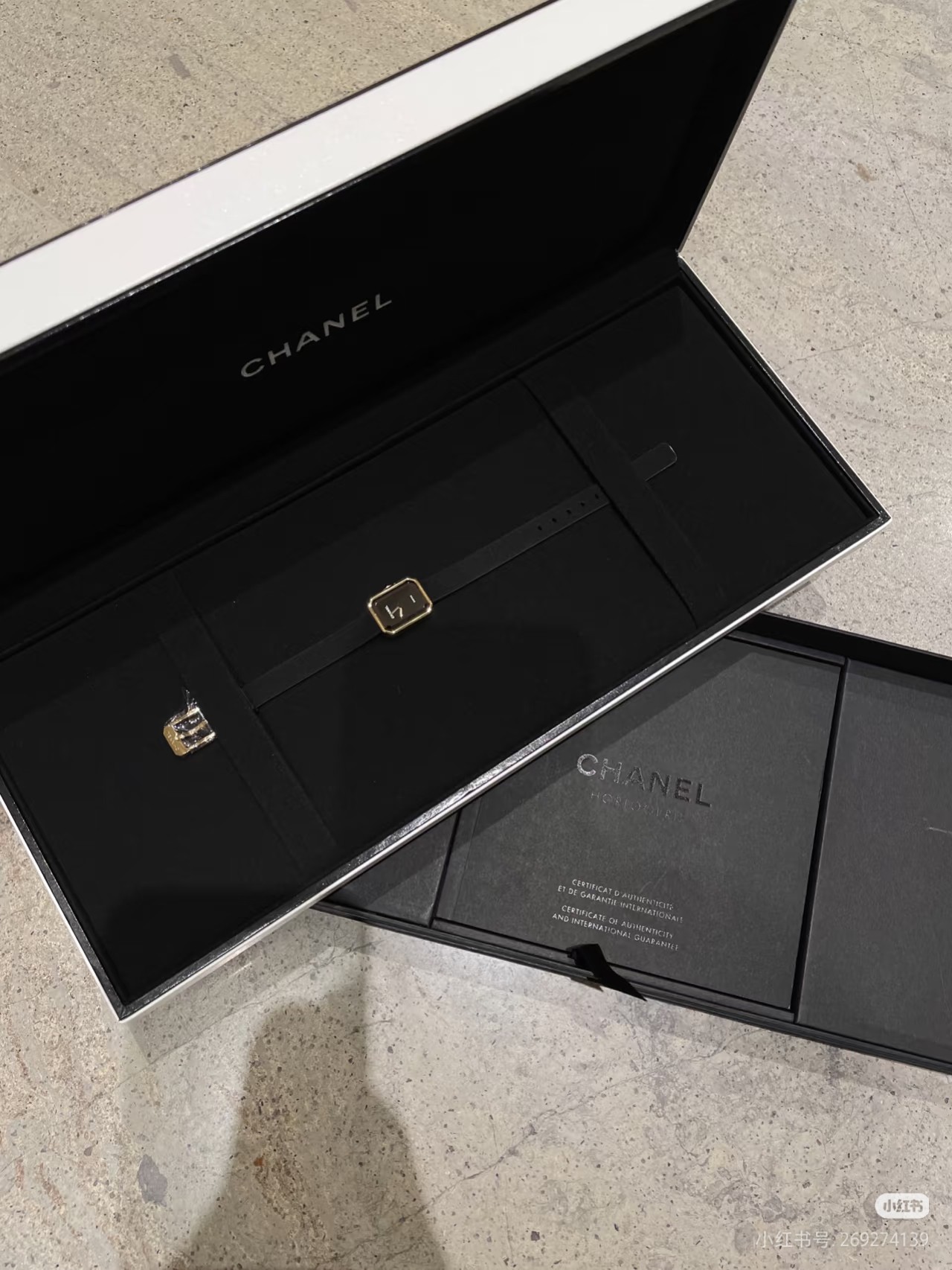 CHANEL 高仿Première八角金邊黑面女錶 經典CODE COCO系列｜歐美奢侈品精品推薦